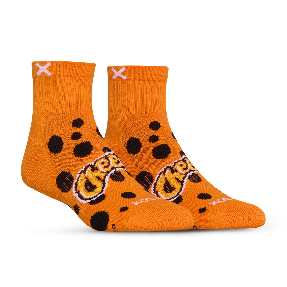 Cheetos Quarter Socks