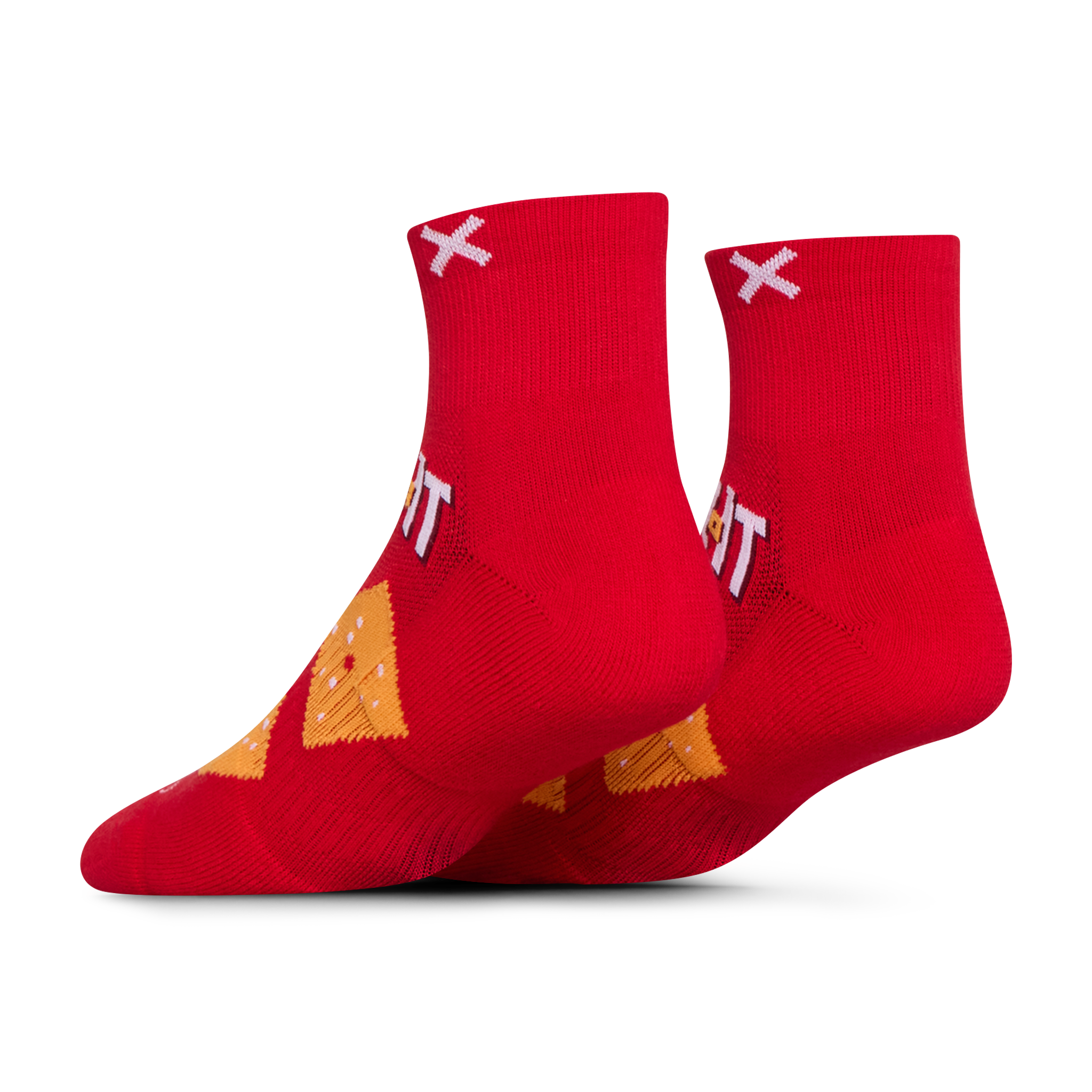 Cheez-It Quarter Socks