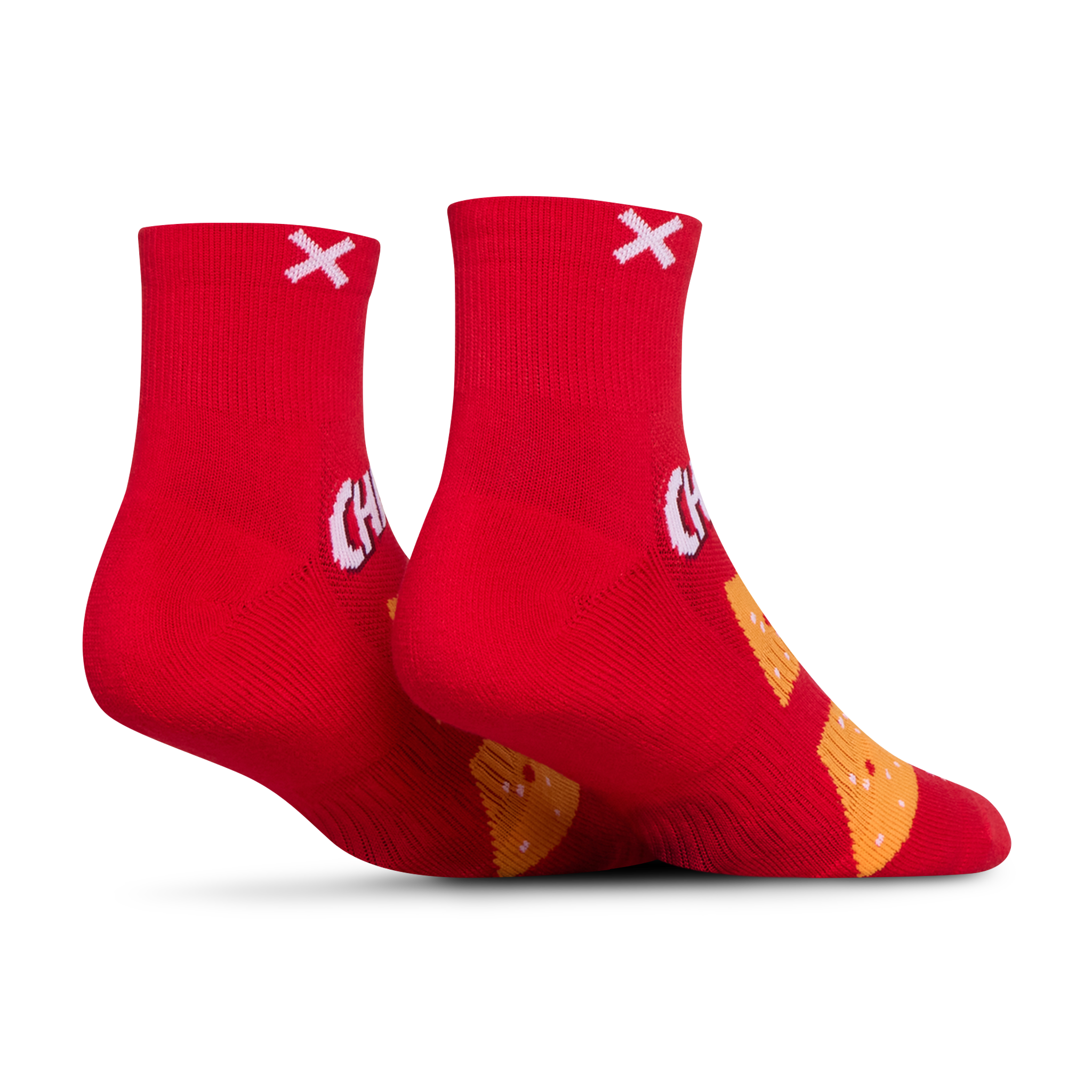 Cheez-It Quarter Socks