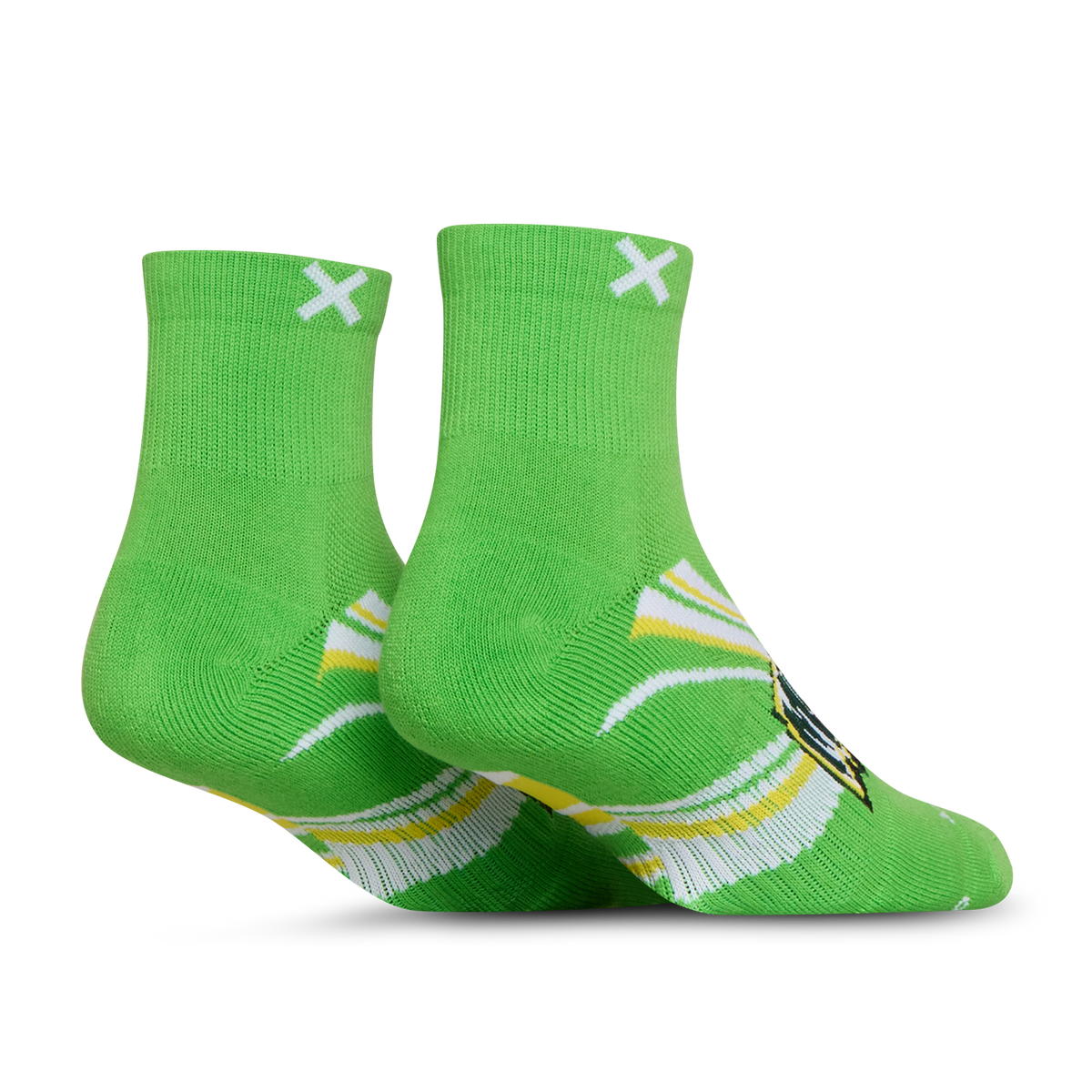 Mountain Dew Quarter Socks