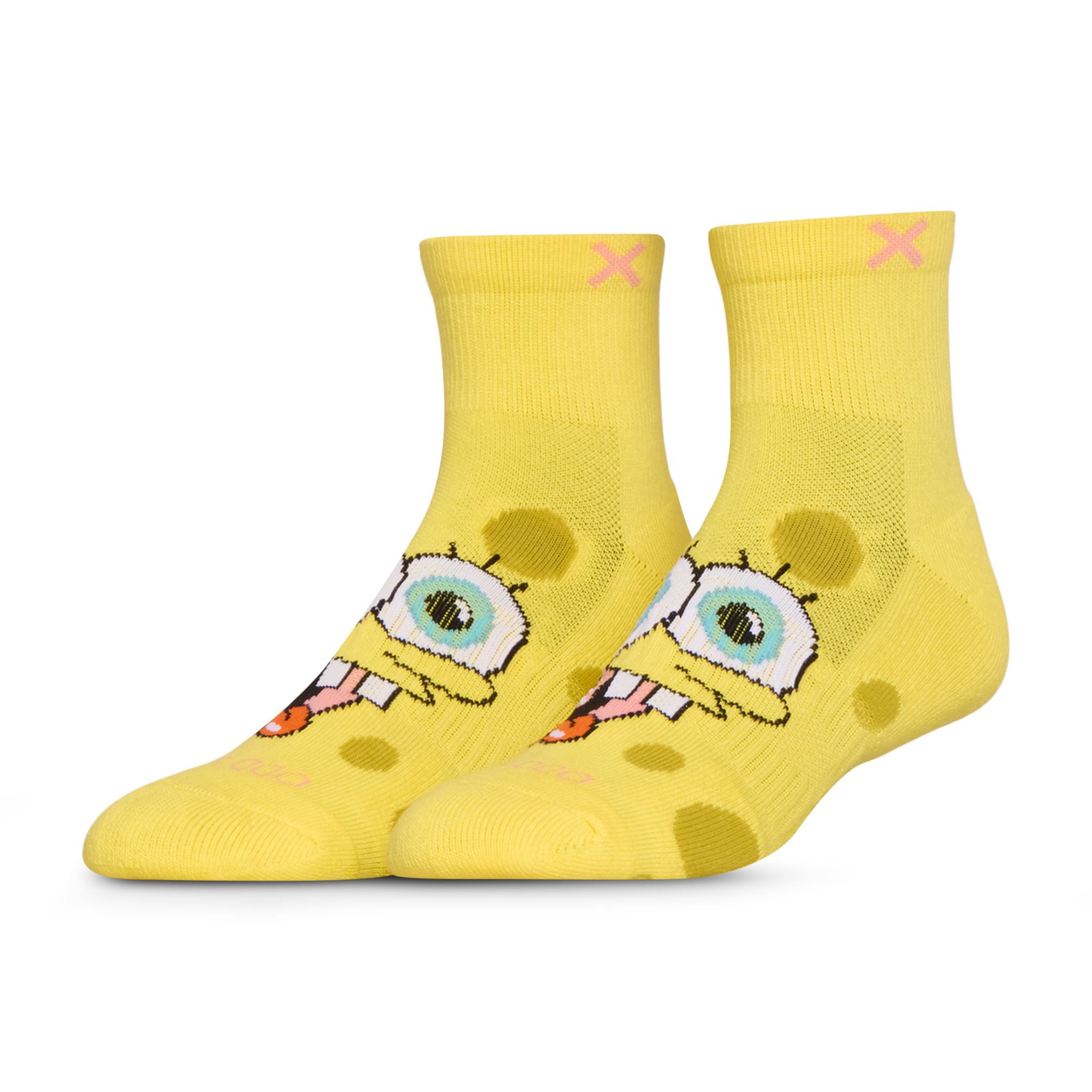 Spongebob Quarter Socks