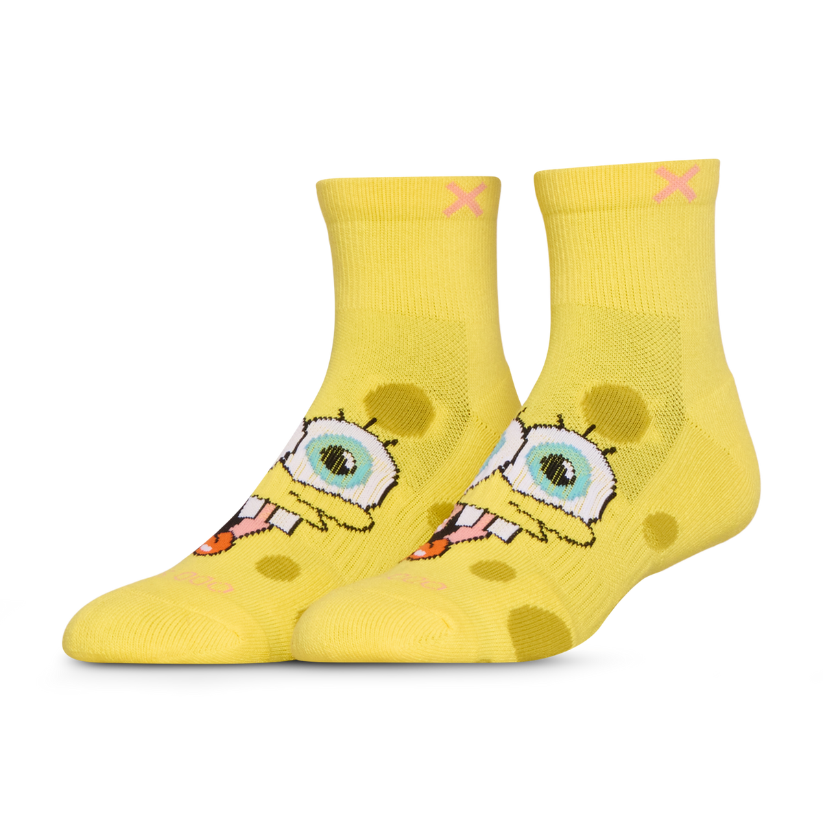 Spongebob Quarter Socks