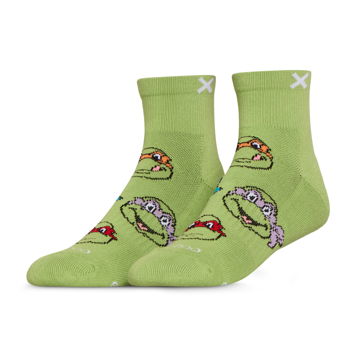 TMNT Classic Quarter Socks