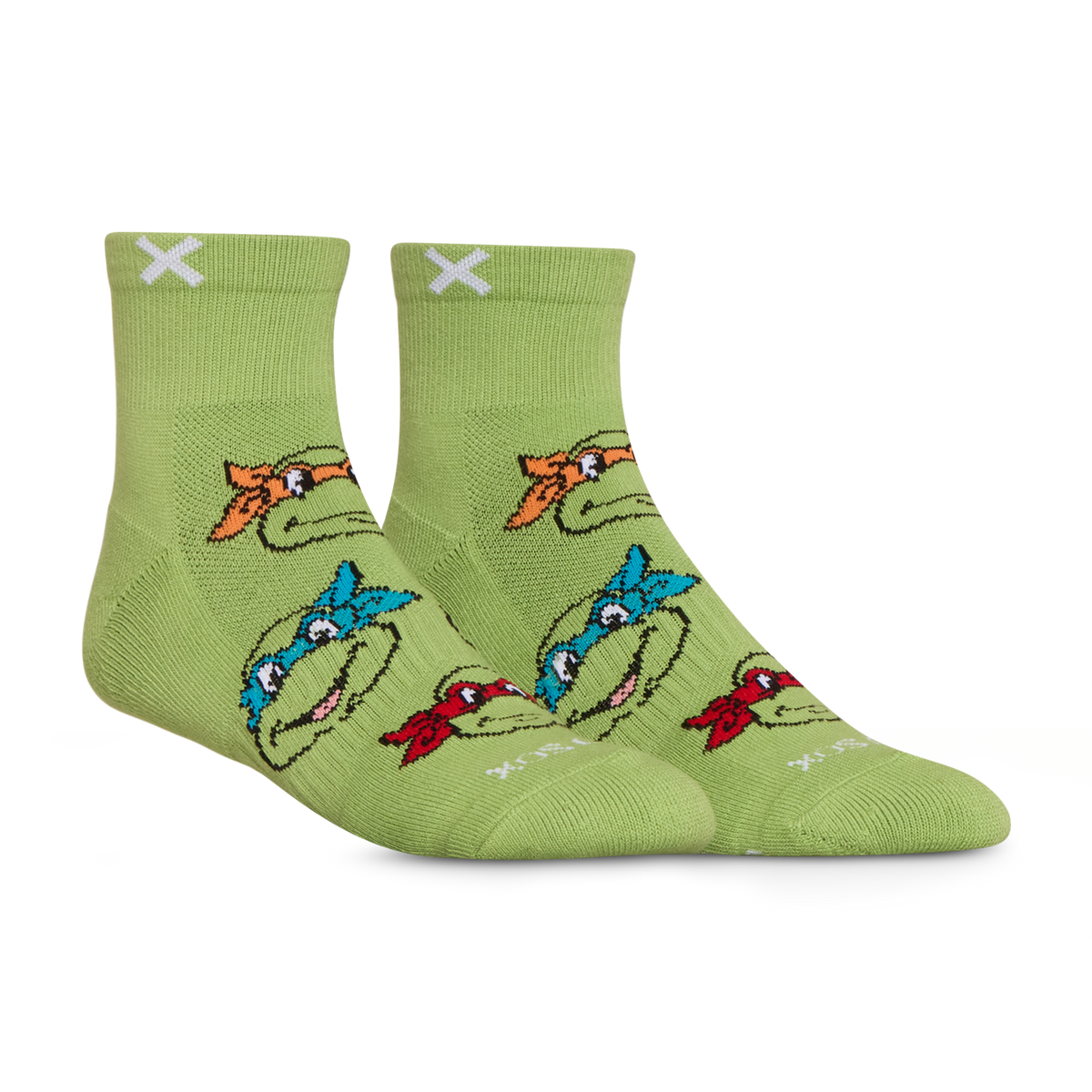 TMNT Classic Quarter Socks