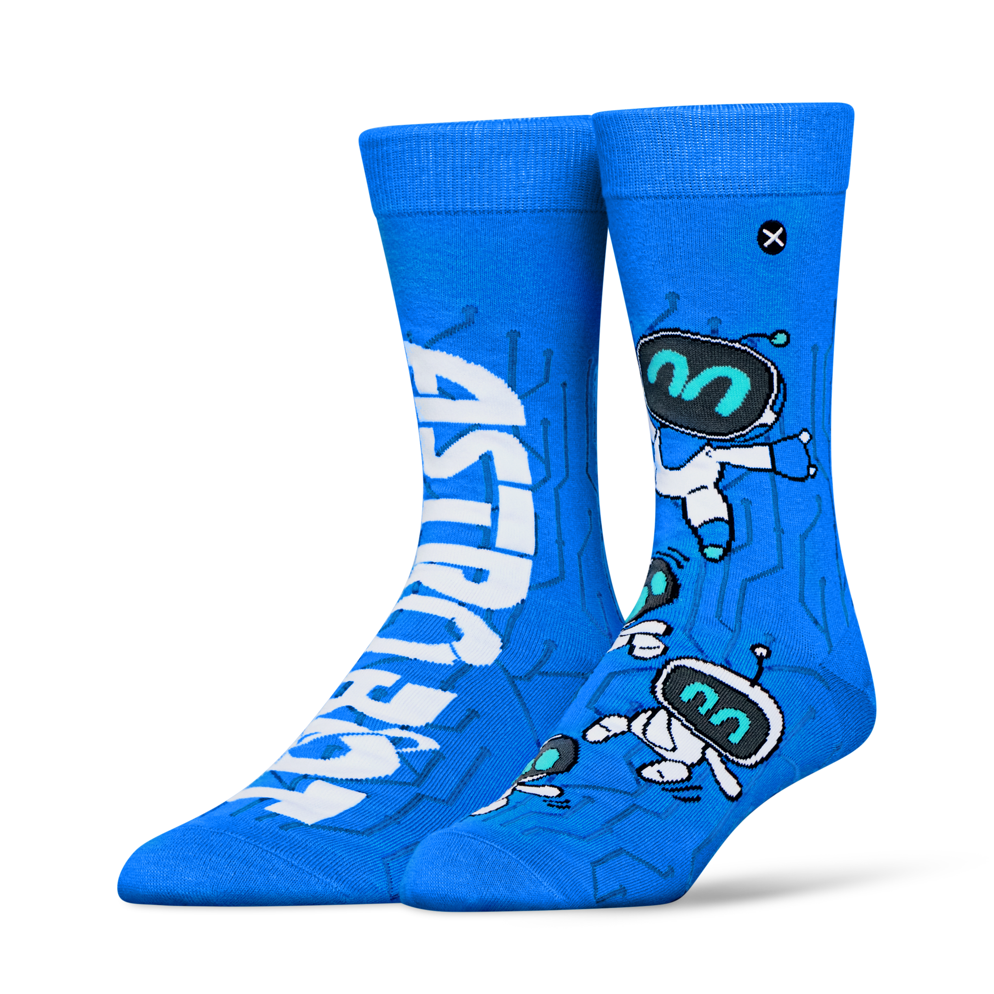 Astro Bot Split Crew Socks