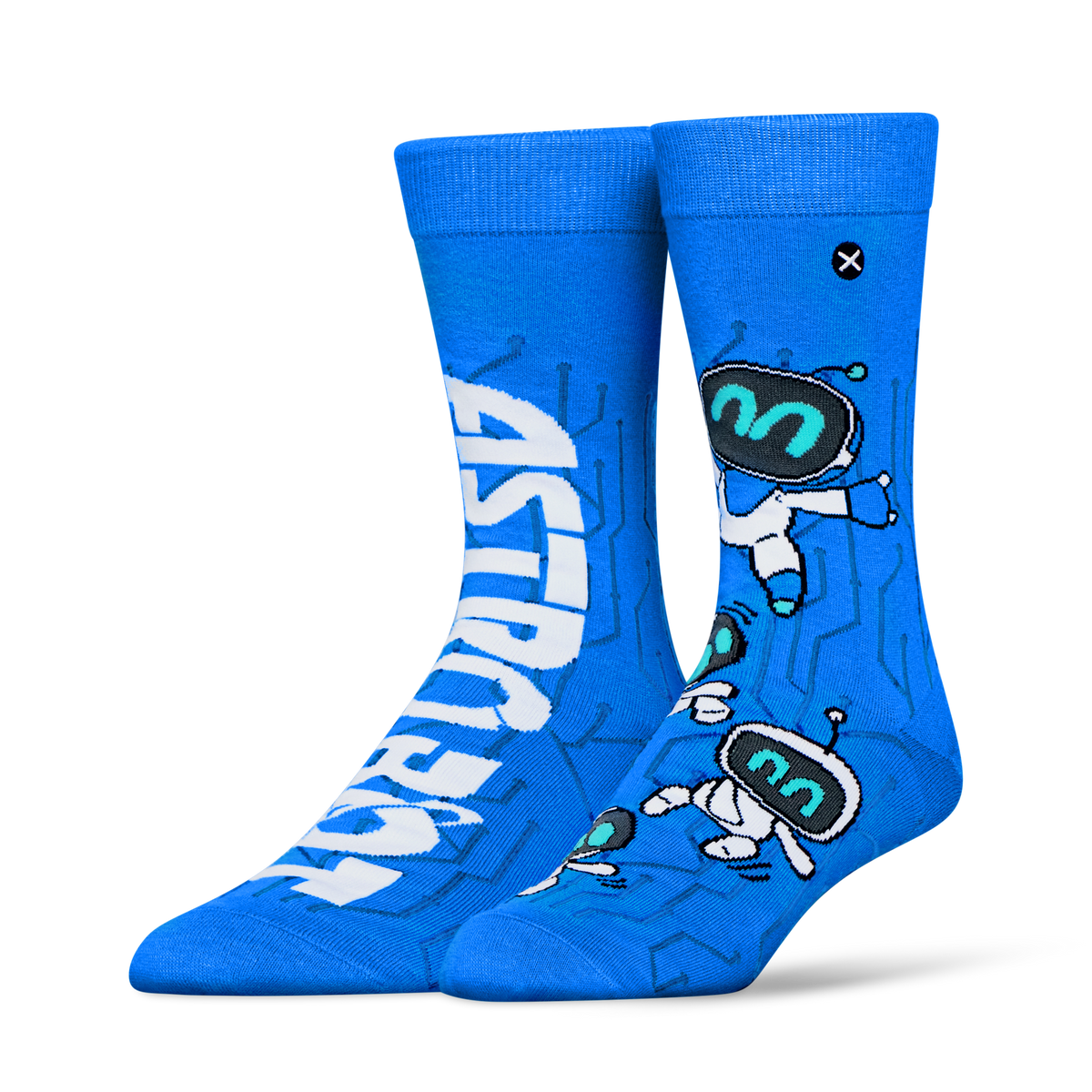 Astro Bot Split Crew Socks