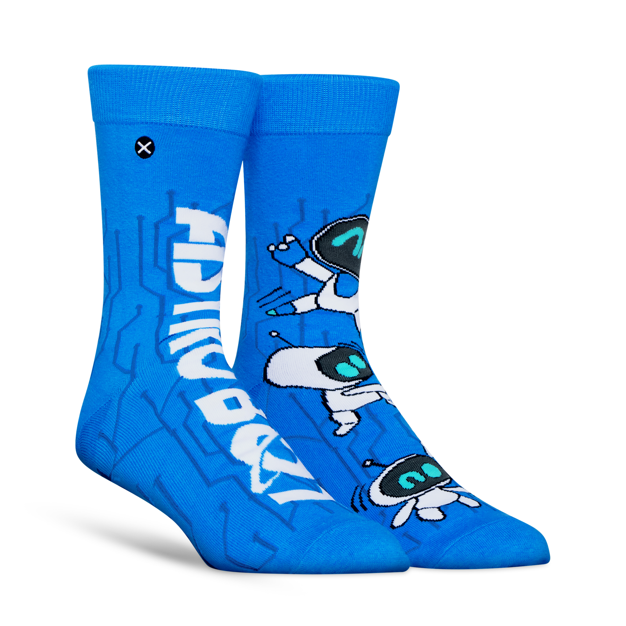 Astro Bot Split Crew Socks