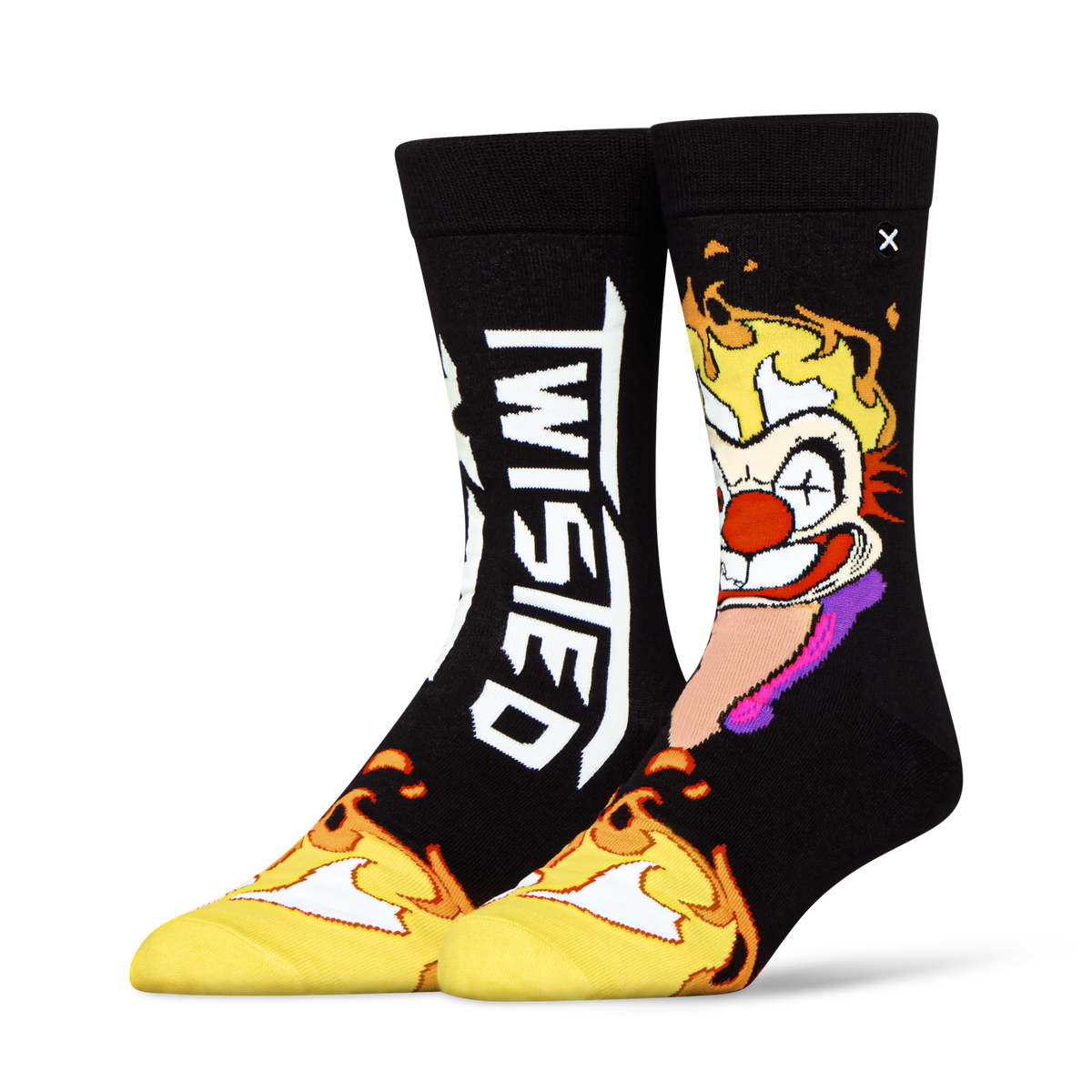 Twisted Metal Split Crew Socks