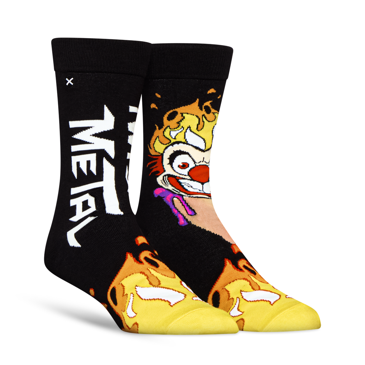 Twisted Metal Split Crew Socks