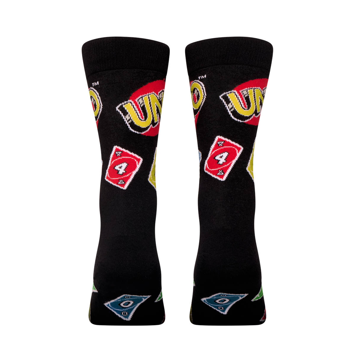Uno Cards Crew Socks