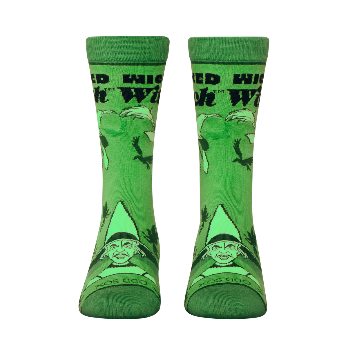 Wizard Of Oz Bad Witch Crew Socks