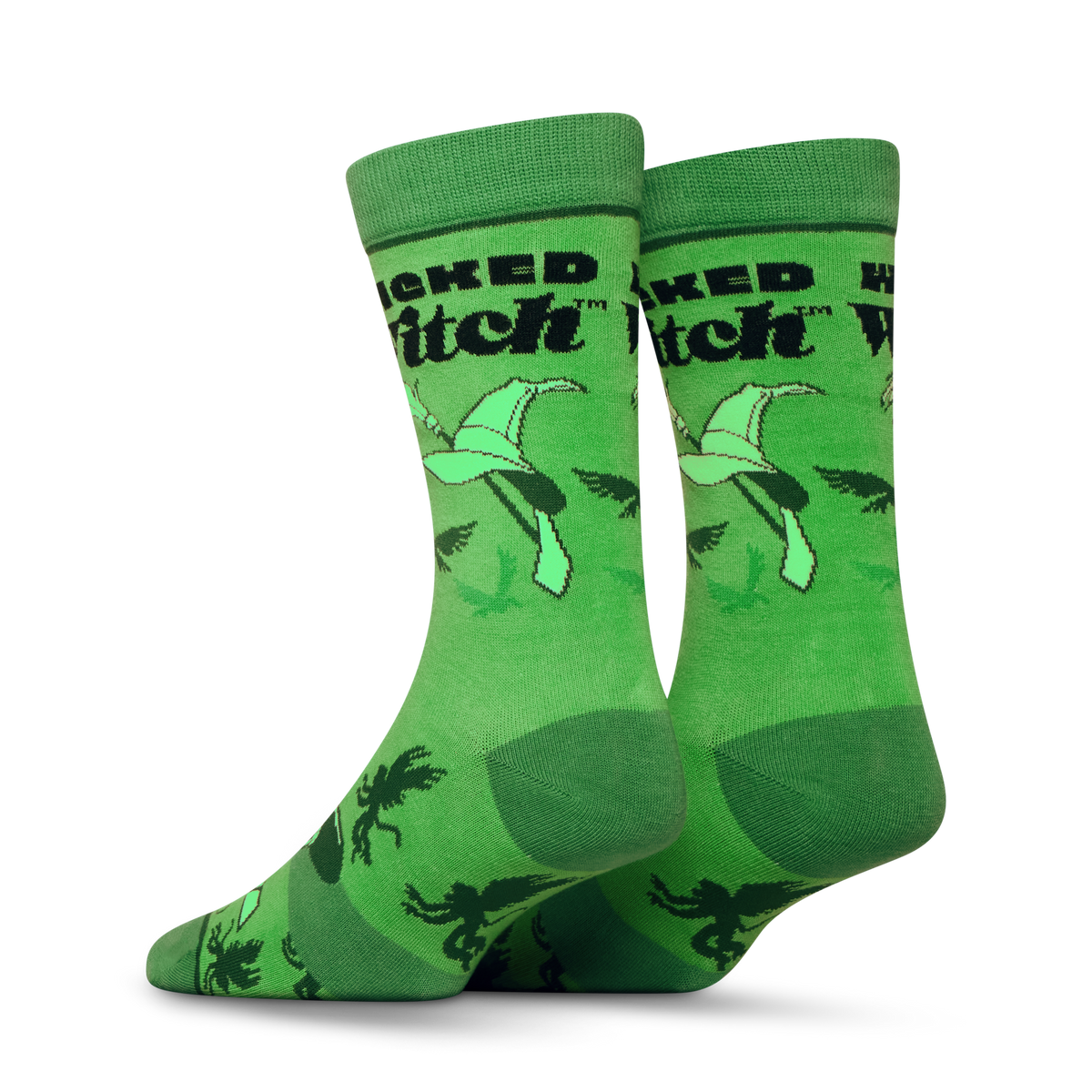 Wizard Of Oz Bad Witch Crew Socks