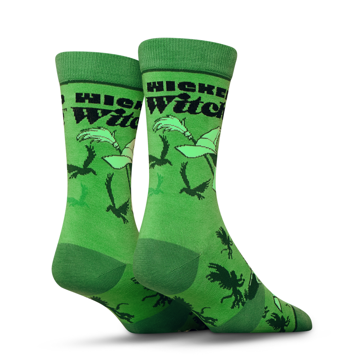 Wizard Of Oz Bad Witch Crew Socks