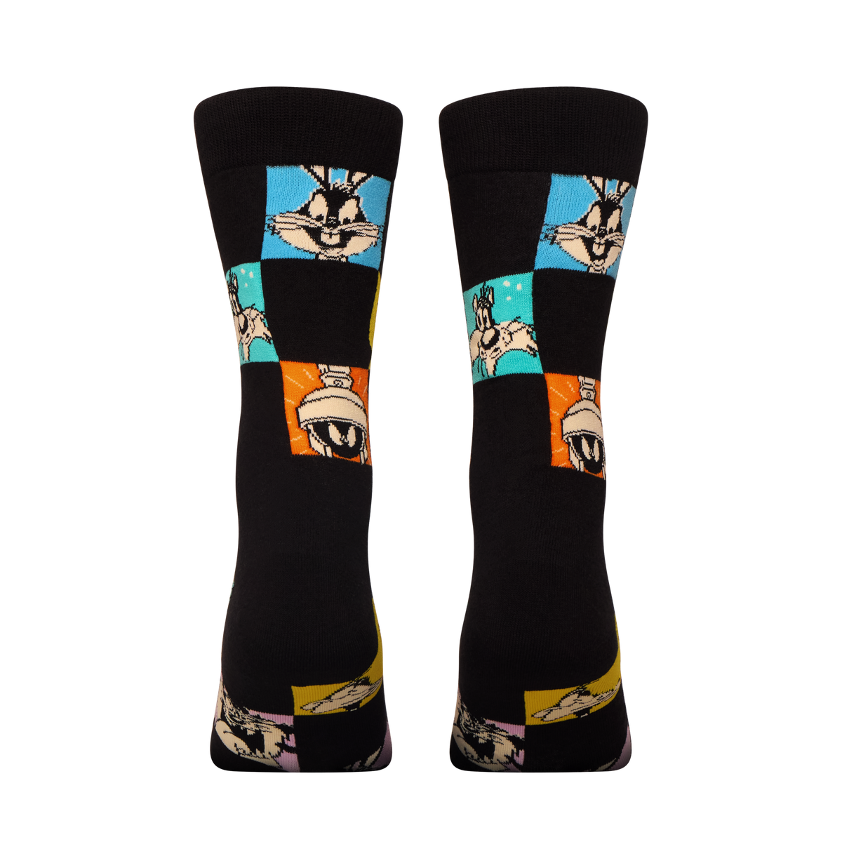 Looney Tunes Checkerboard Crew Socks