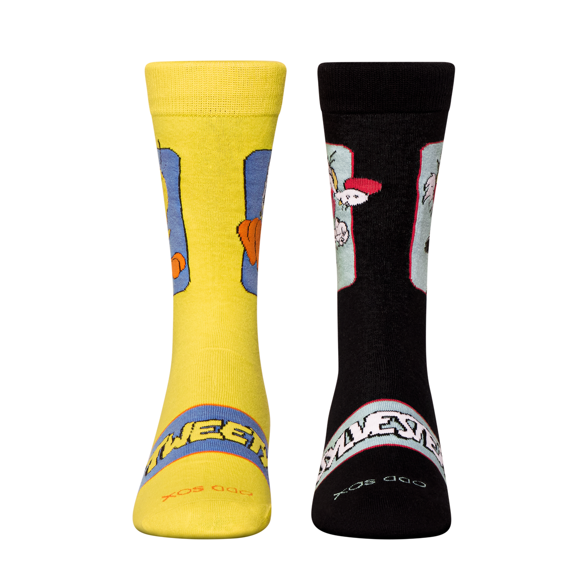Sylvester & Tweety Crew Socks