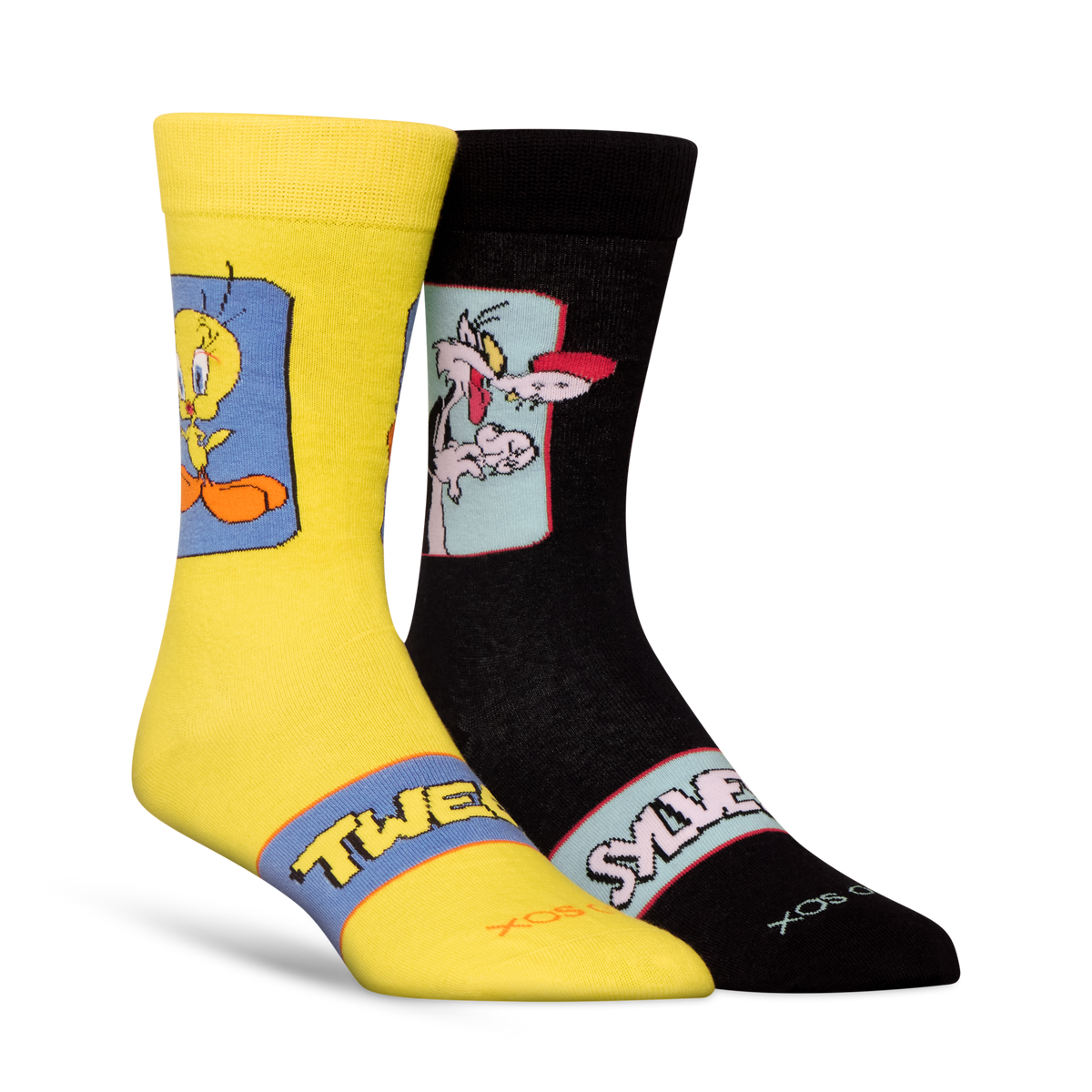 Sylvester & Tweety Crew Socks