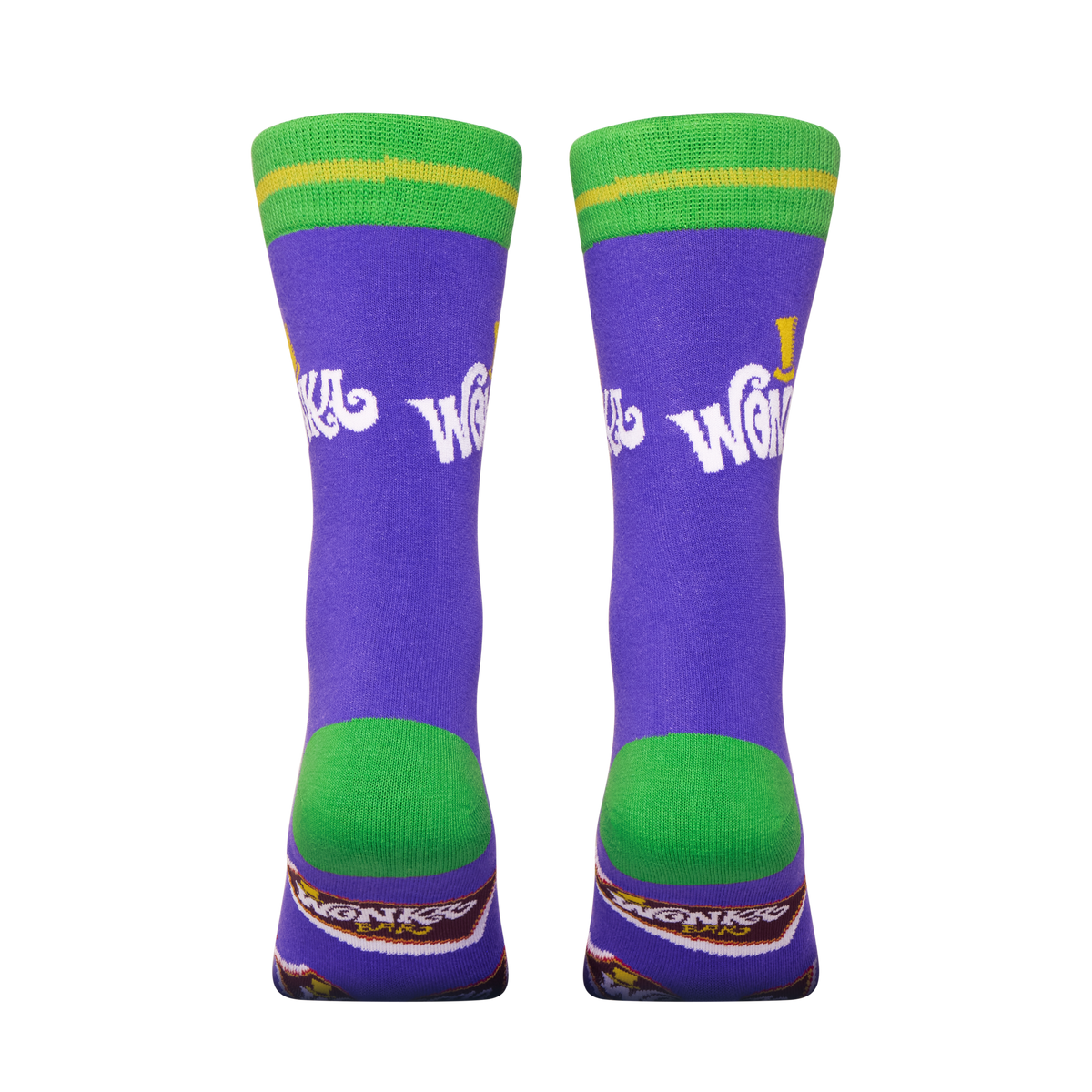 Willie Wonka Golden Ticket Crew Socks