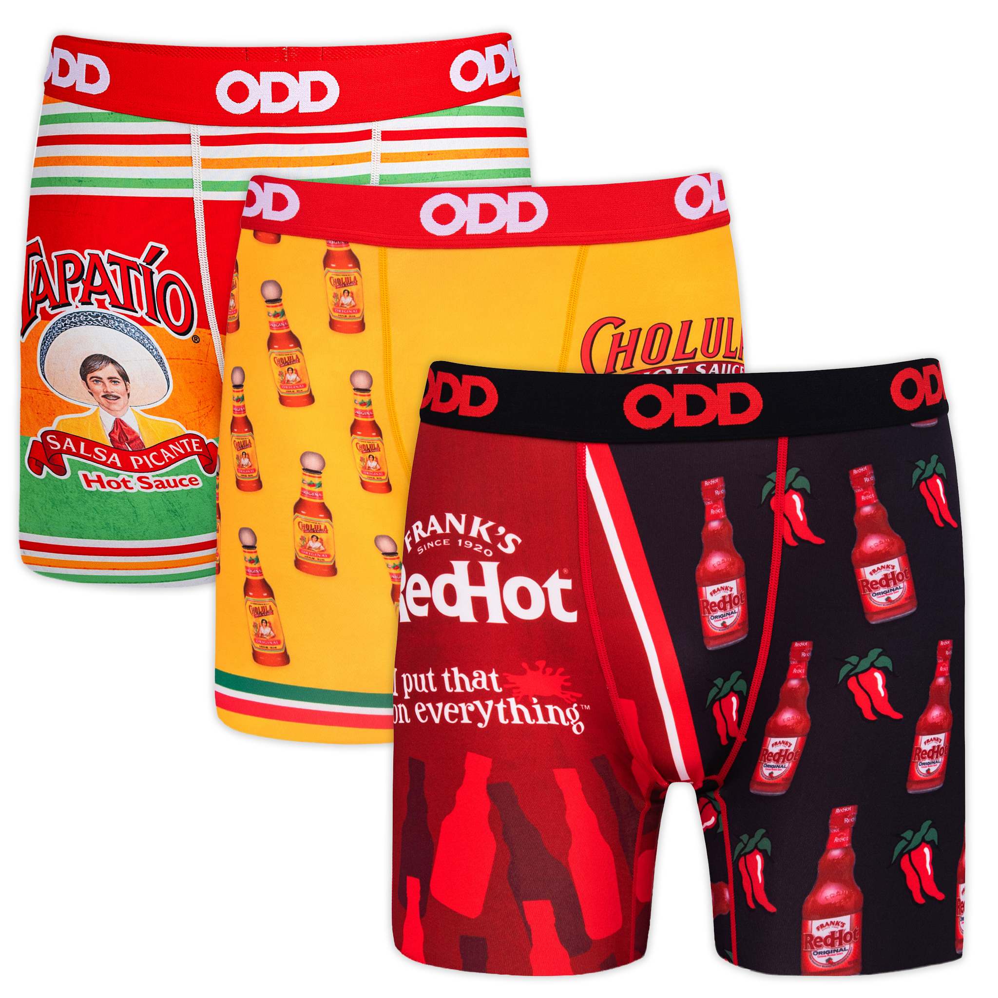 Hot Sauce Men's Boxer Brief 3-Pack