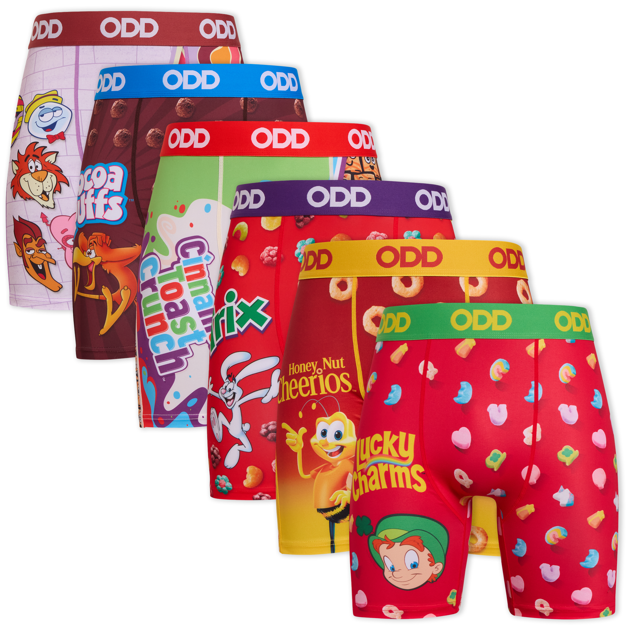 General Mills Cereal Men's Boxer Brief 6-Pack