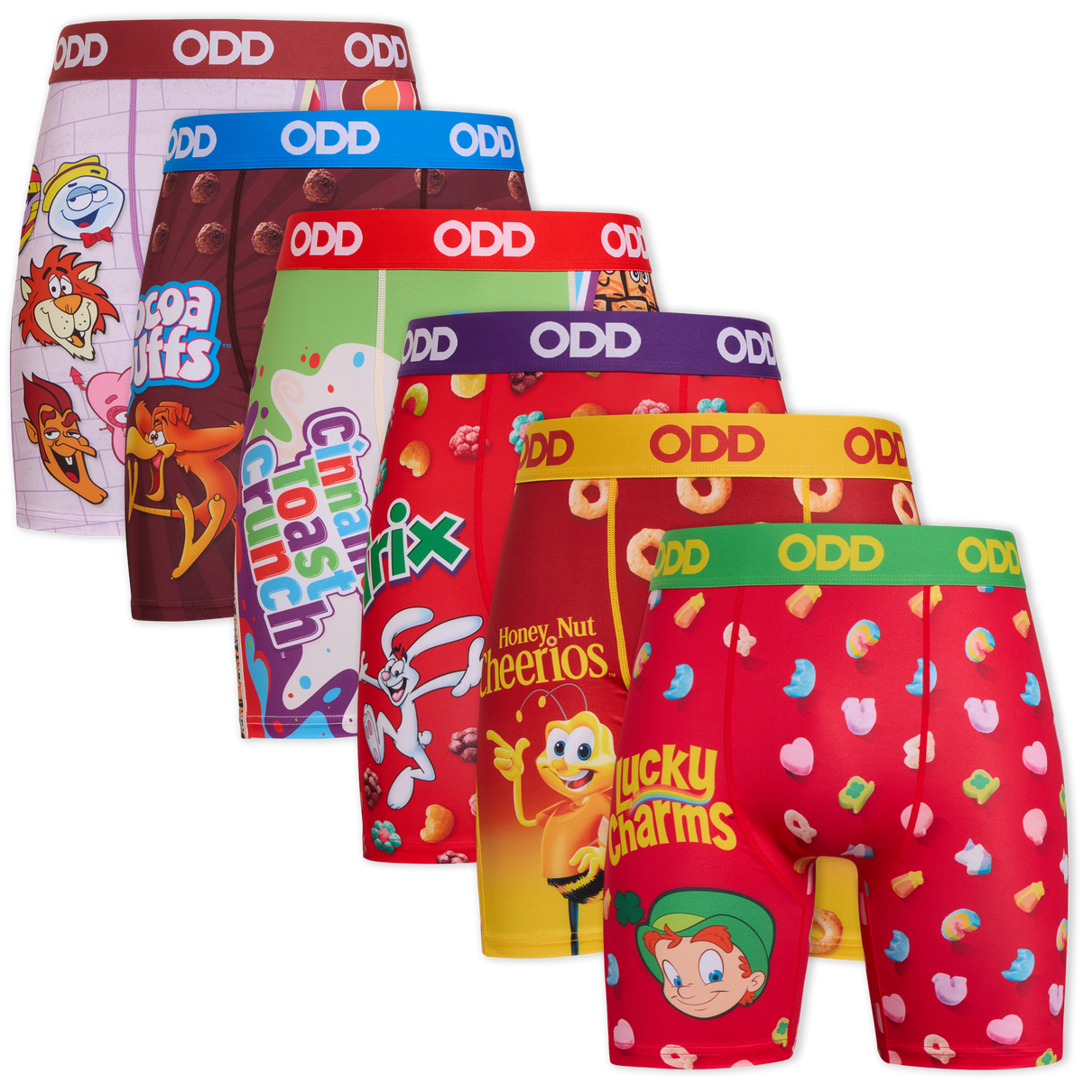 General Mills Cereal Men's Boxer Brief 6-Pack