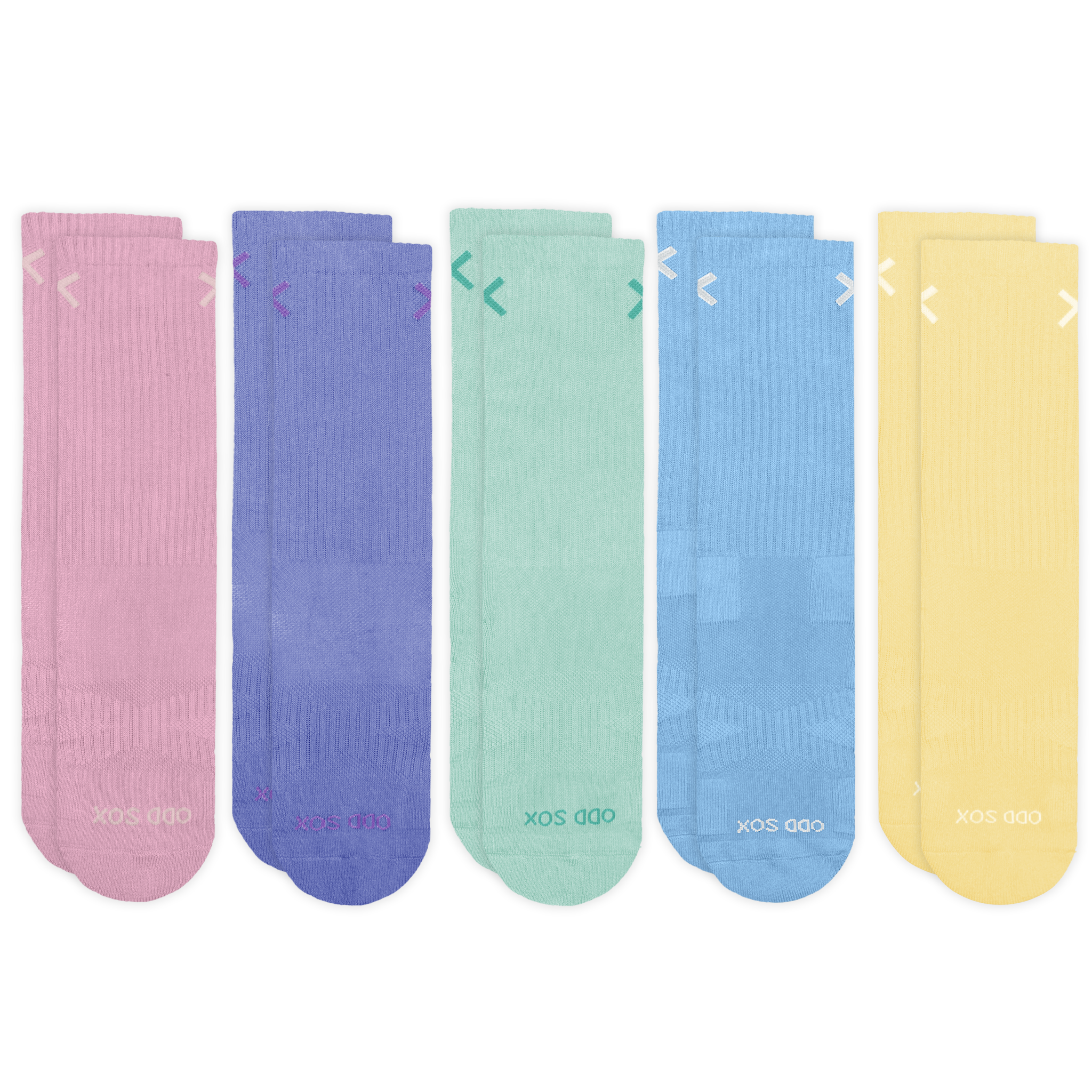 Basix Women's Everyday Crew Socks — 10-Pack
