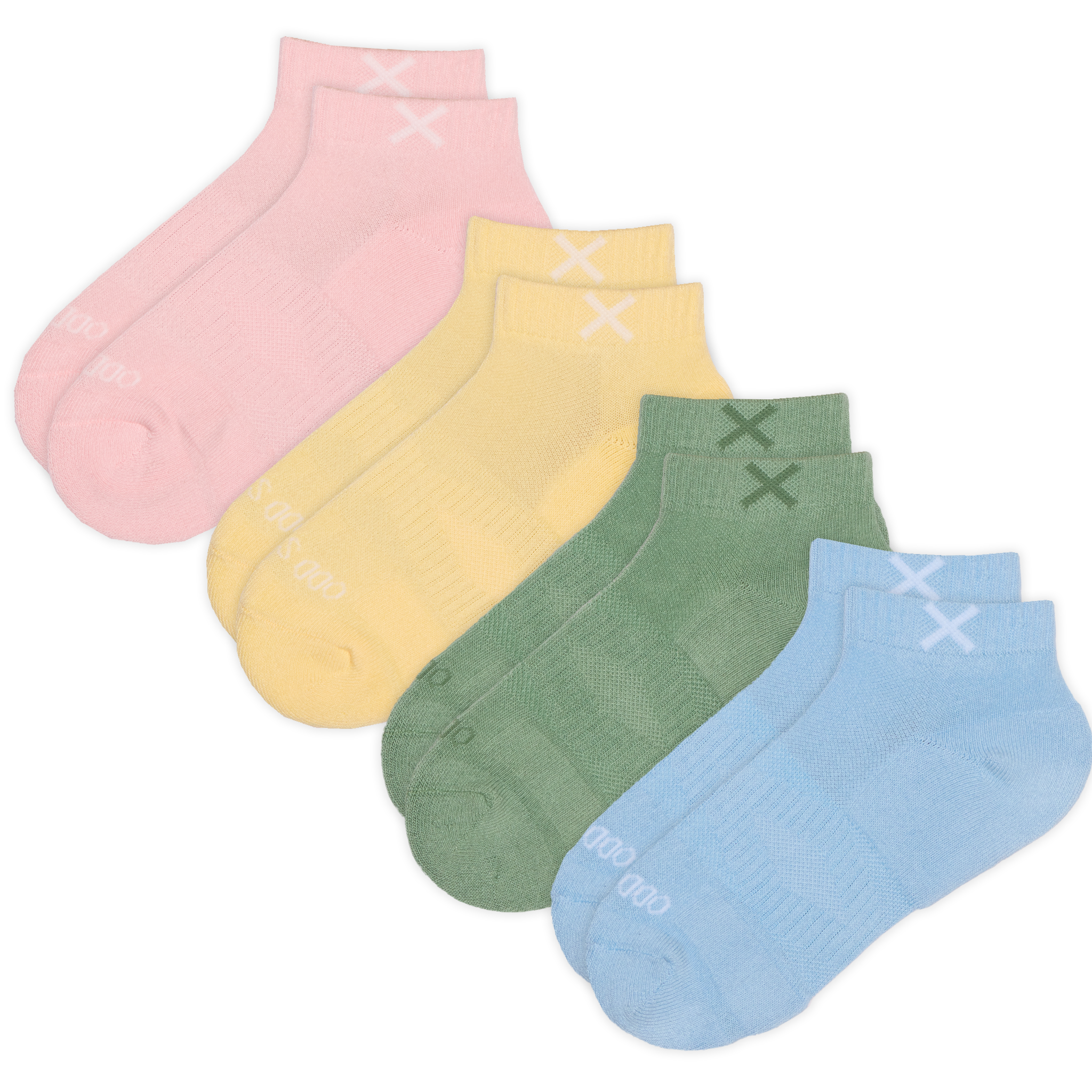 Basix Women's Everyday Ankle Socks — 4-Pack