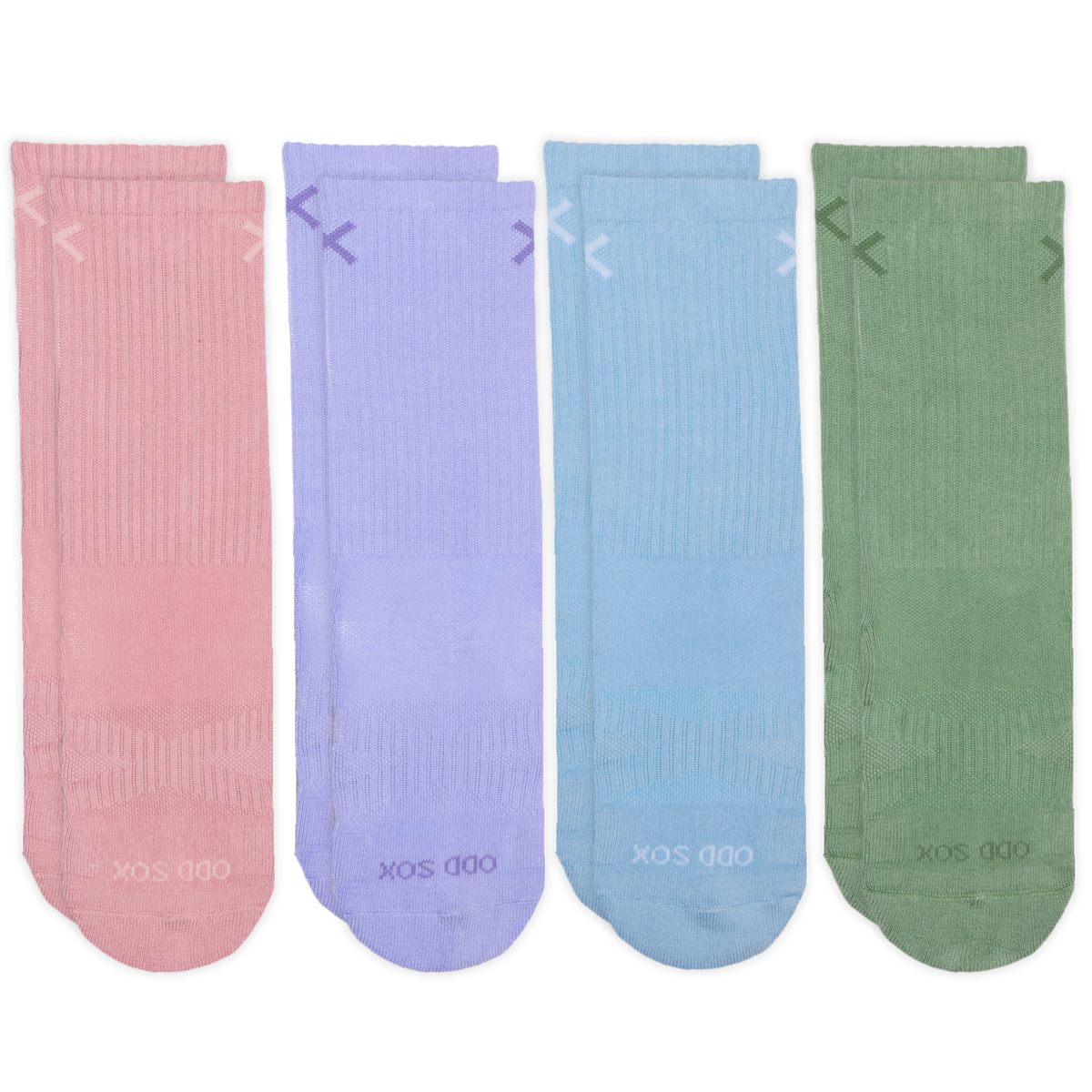 Basix Women's Everyday Crew Socks — 4-Pack