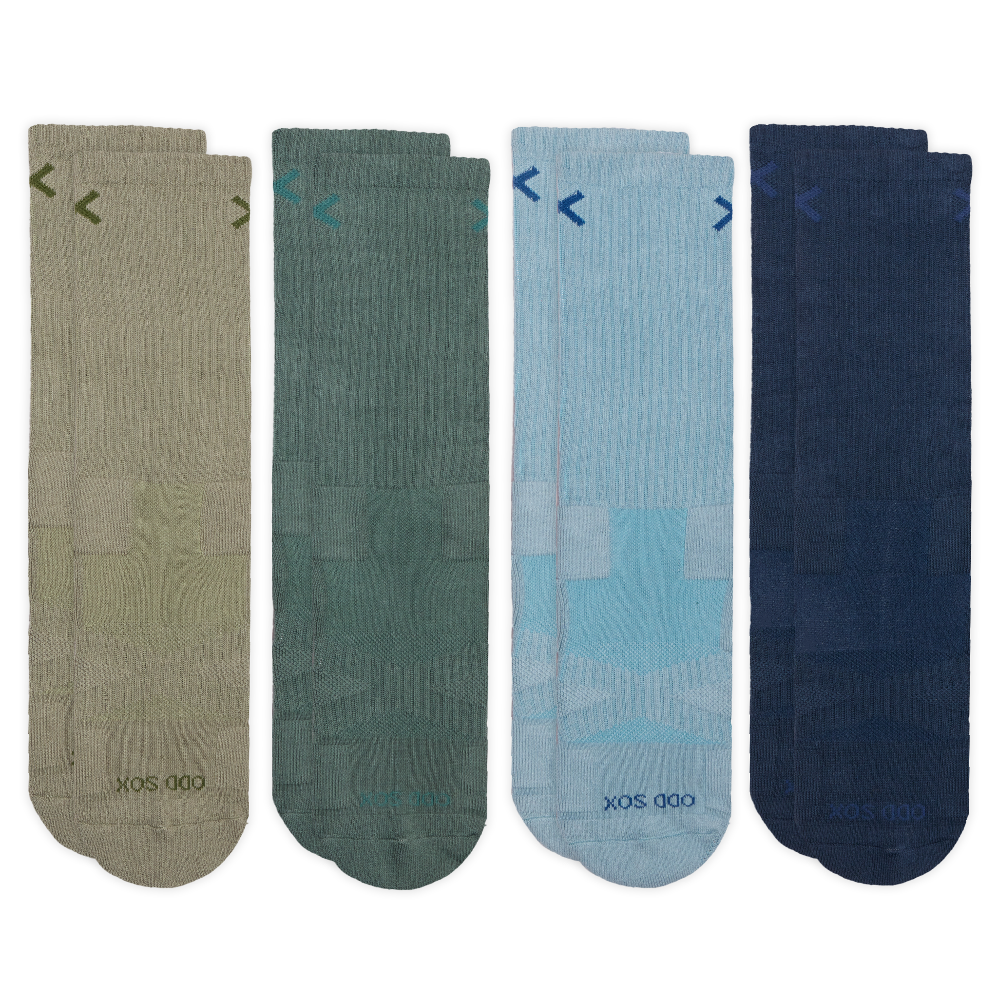 Basix Men's Everyday Crew Socks — 4-Pack