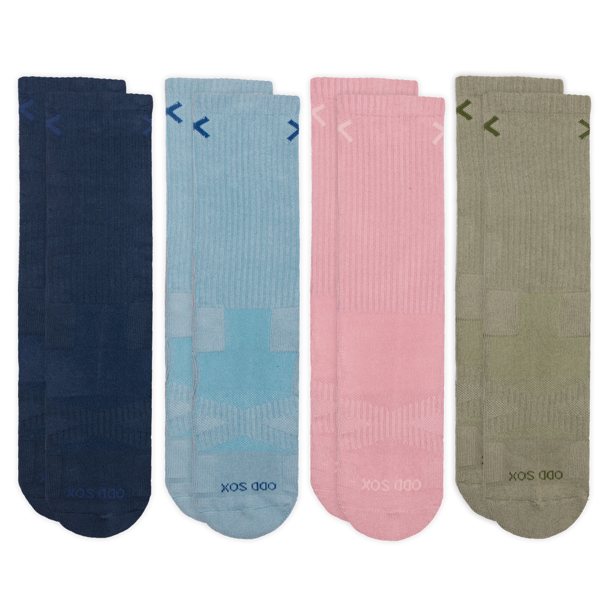 Basix Men's Everyday Crew Socks — 4-Pack