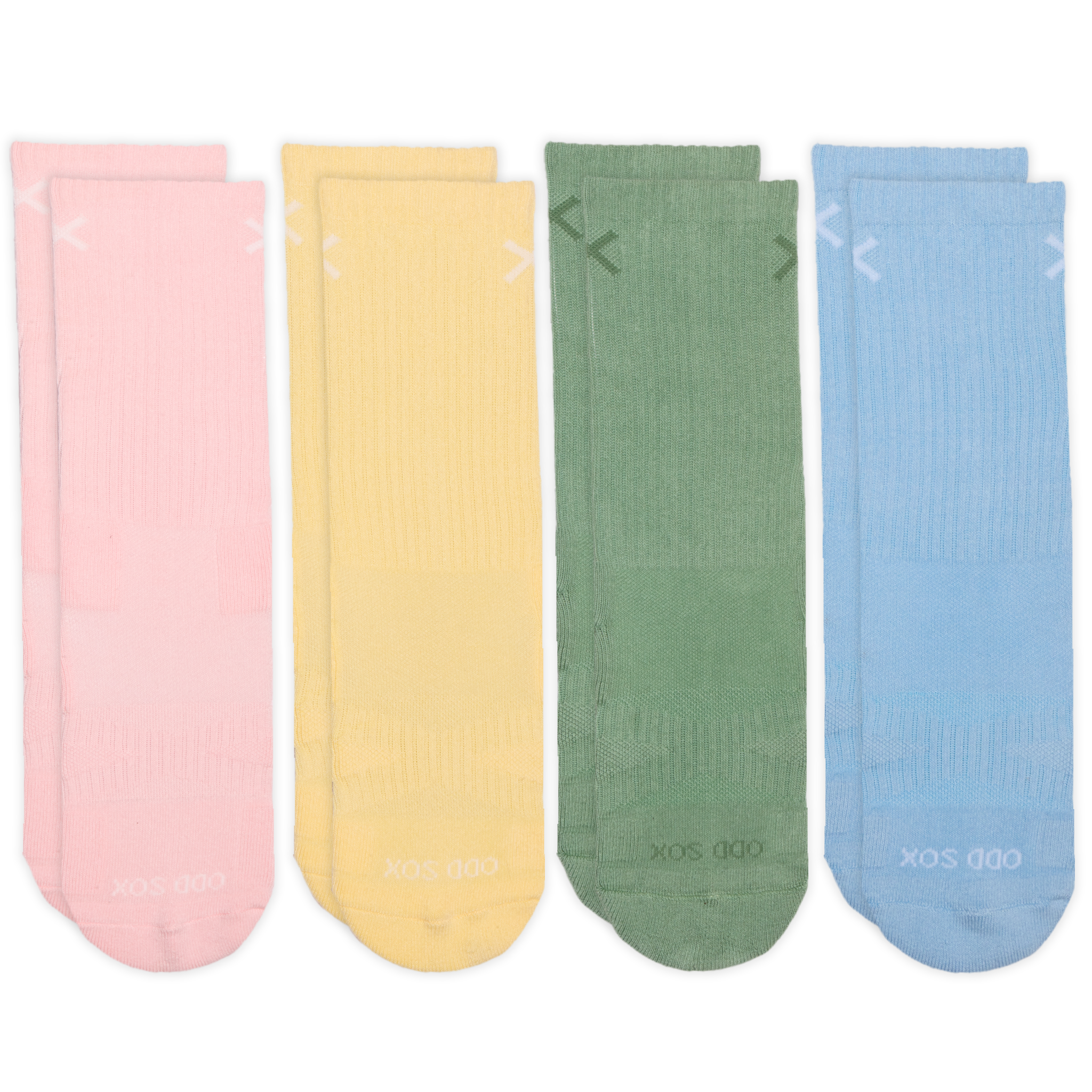 Basix Women's Everyday Crew Socks — 4-Pack