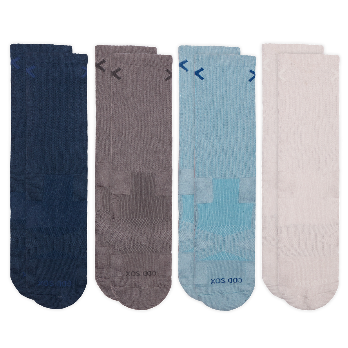 Basix Men's Everyday Crew Socks — 4-Pack