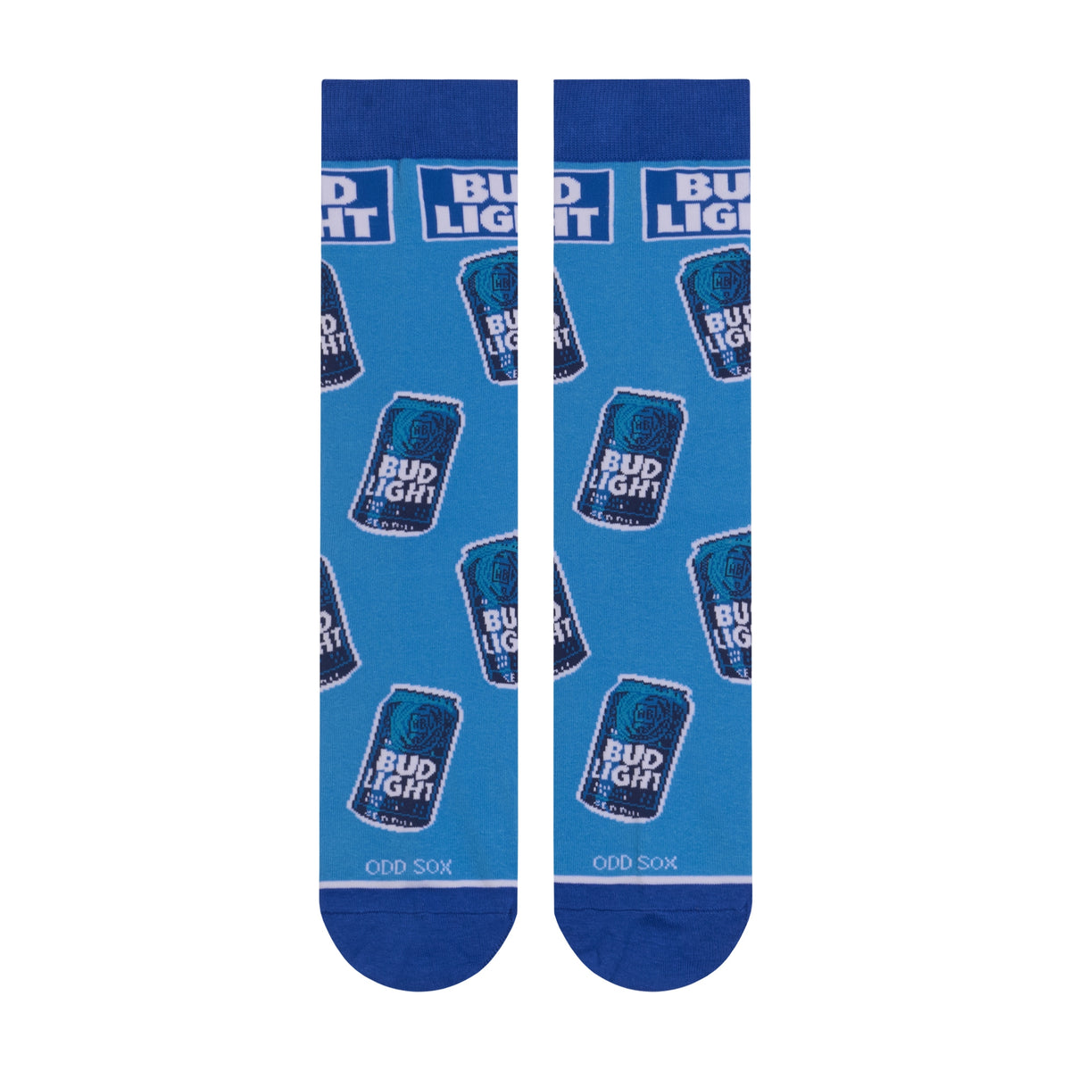 Bud Light Cans Men's Crew Socks