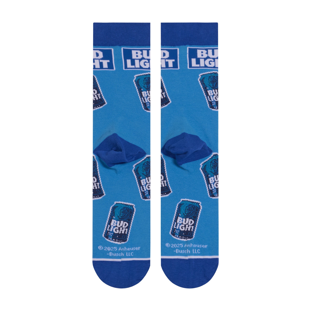 Bud Light Cans Men's Crew Socks