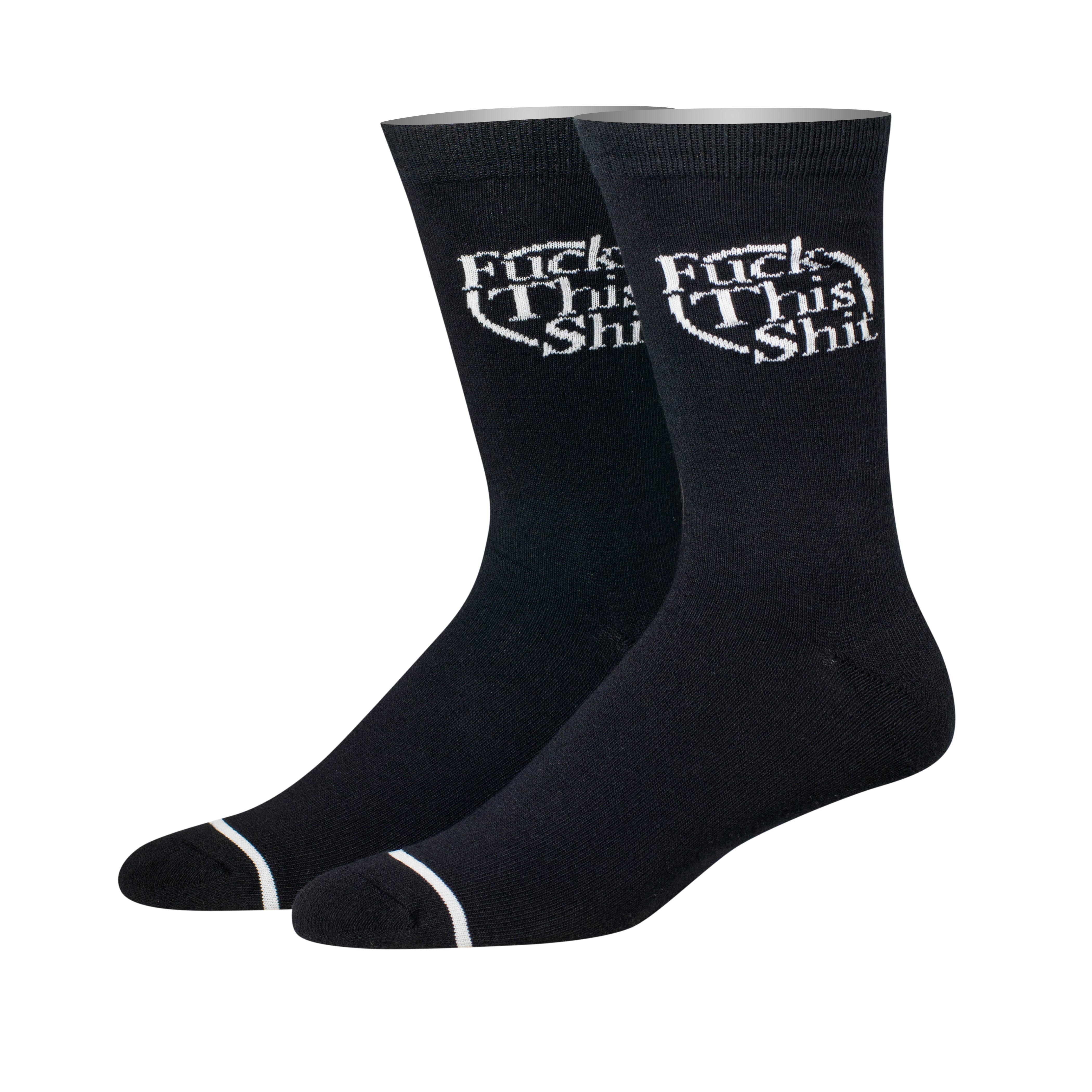 Fuck This Shit Men's Crew Socks