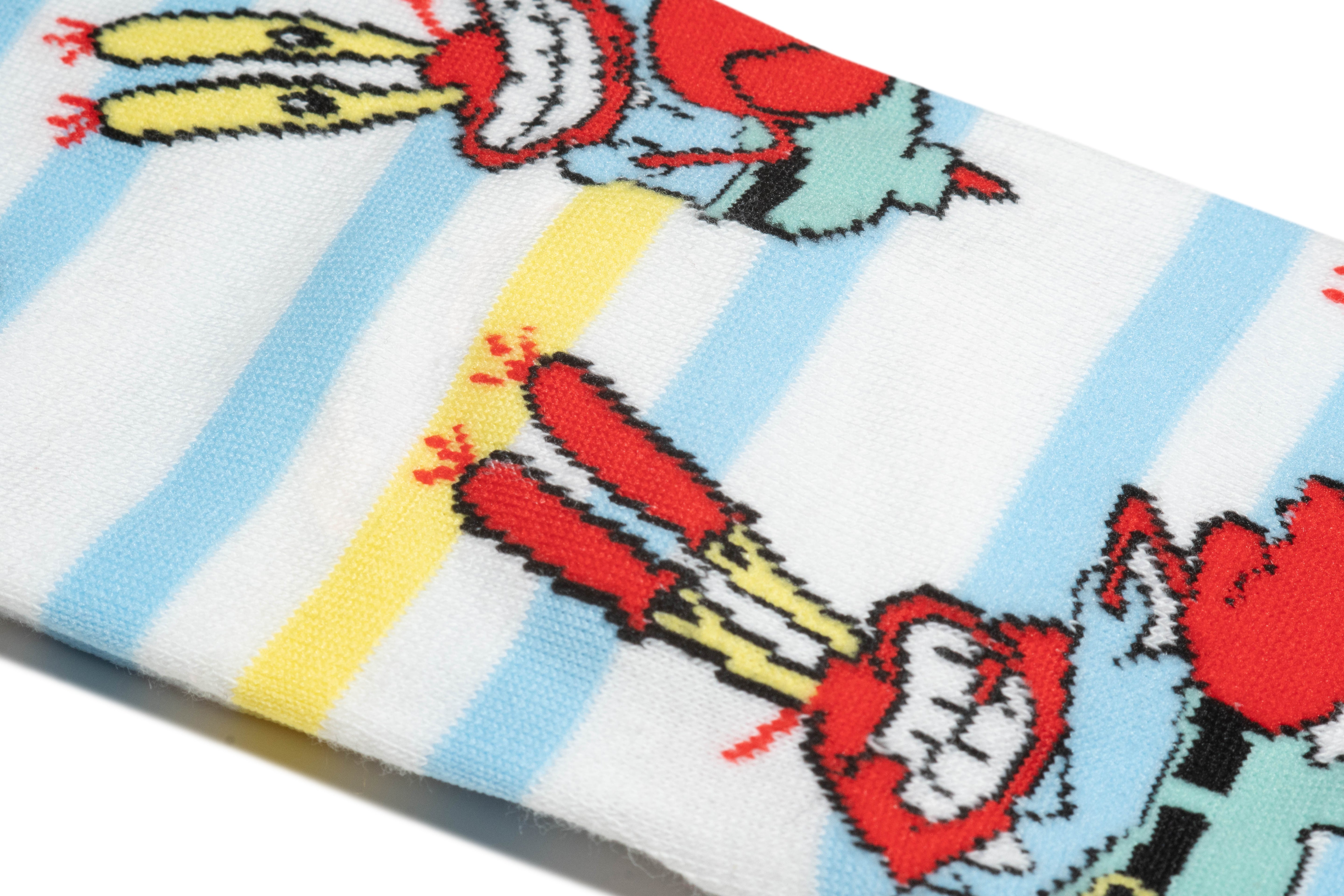 Mr. Krabs Men's Crew Socks