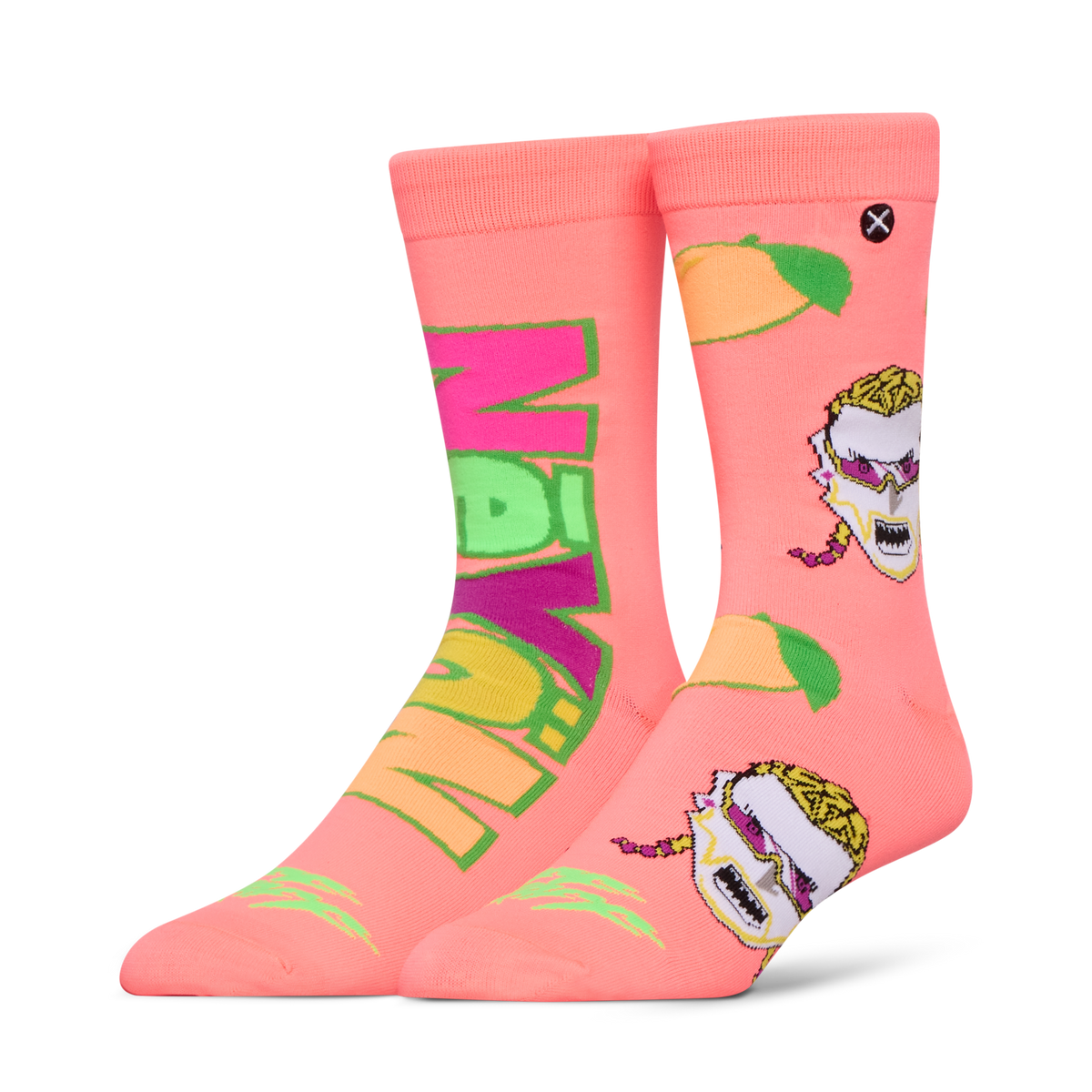 Riff Raff Mango Neyon Split Crew Socks