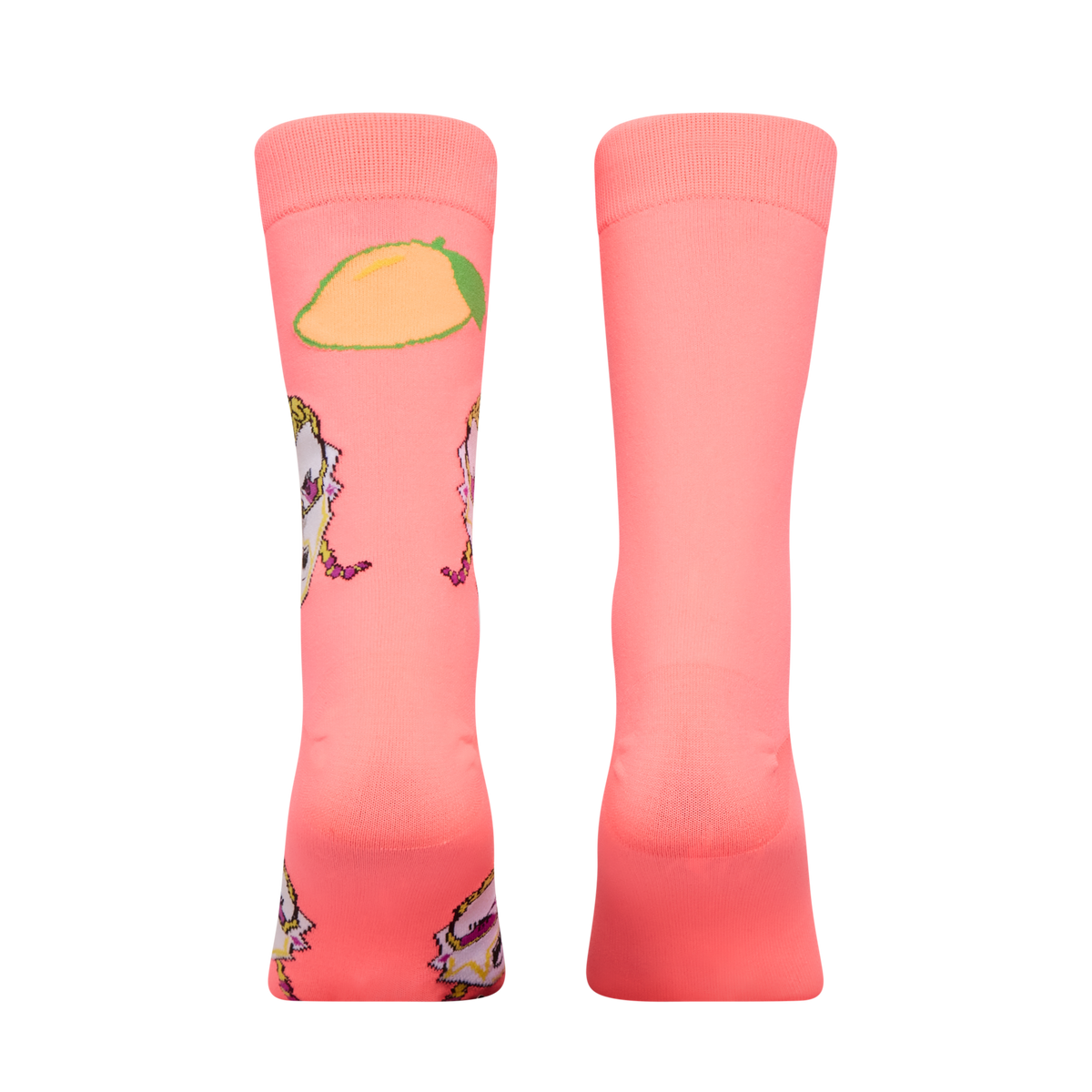 Riff Raff Mango Neyon Split Crew Socks