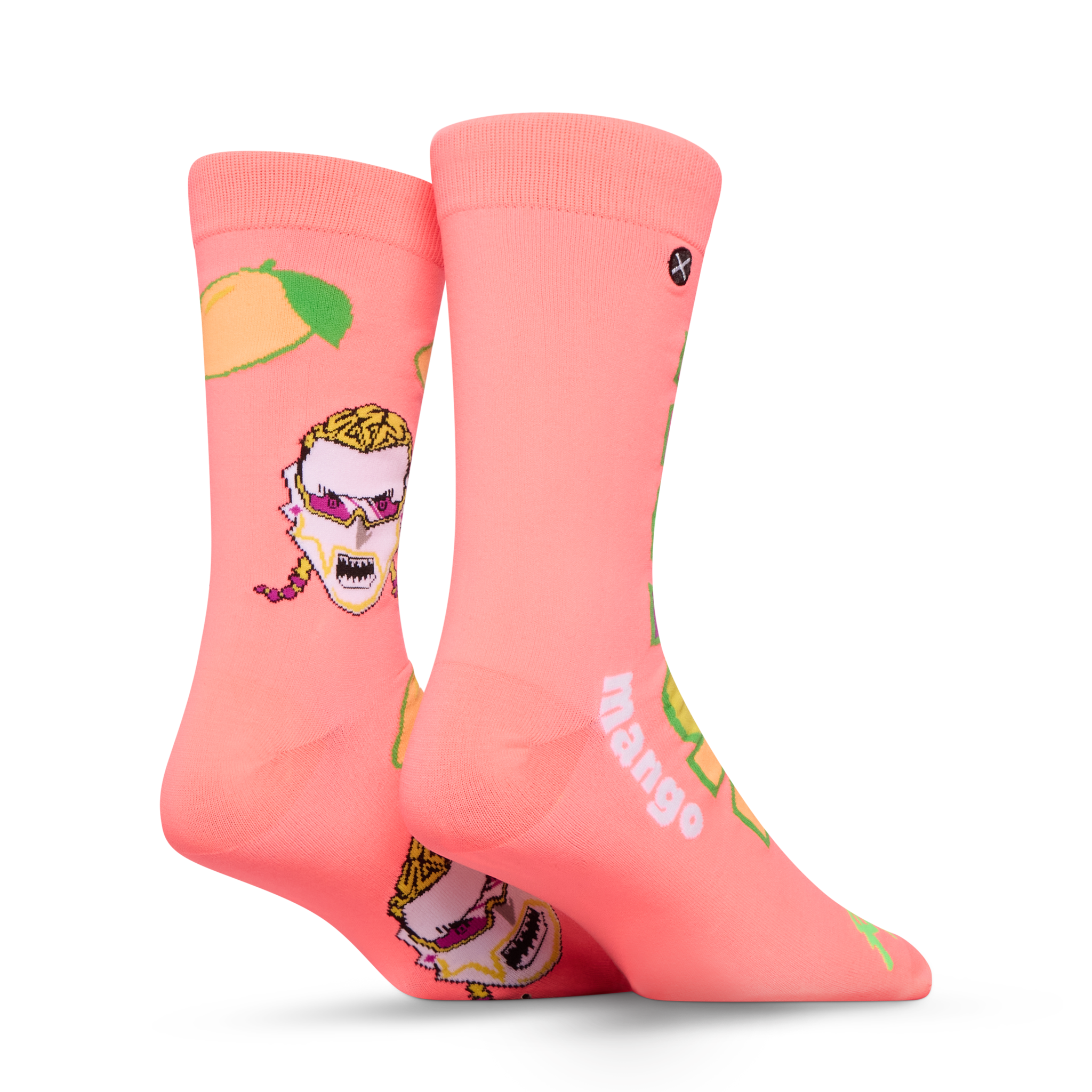 Riff Raff Mango Neyon Split Crew Socks