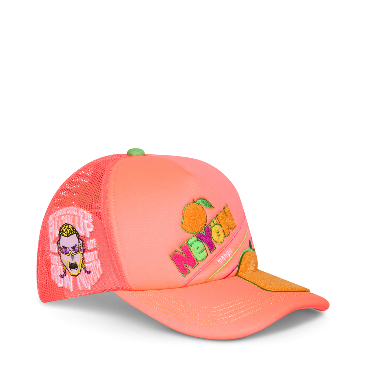 Riff Raff Neyon Mango Trucker Hat