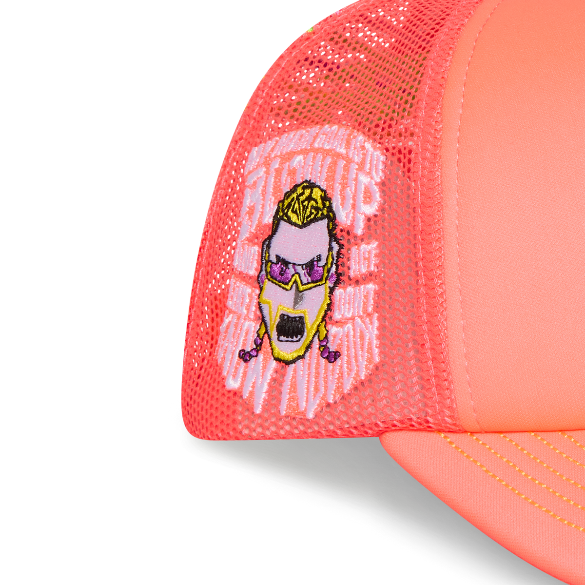 Riff Raff Neyon Mango Trucker Hat