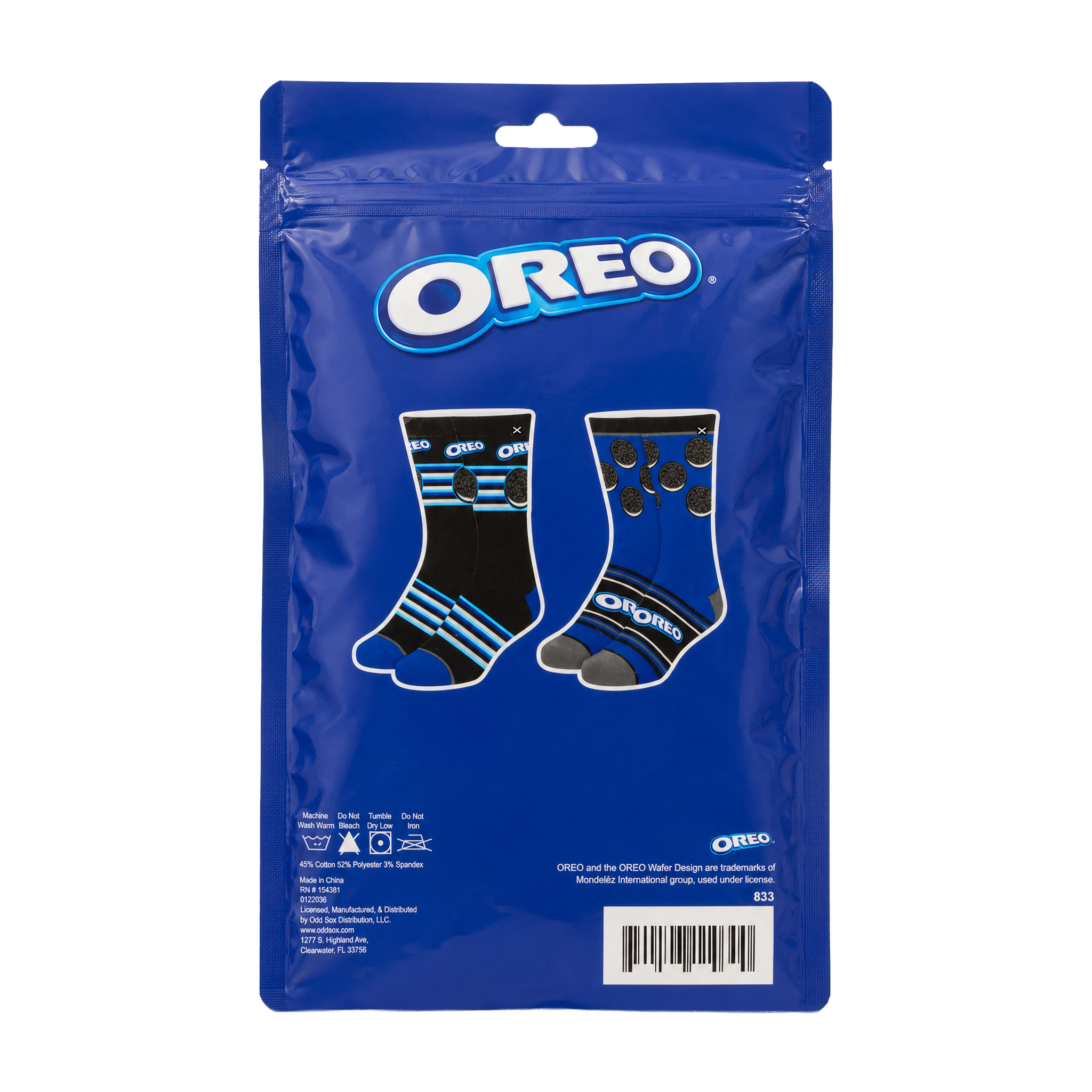 ODDMART Oreo Crew Socks 2-Pack