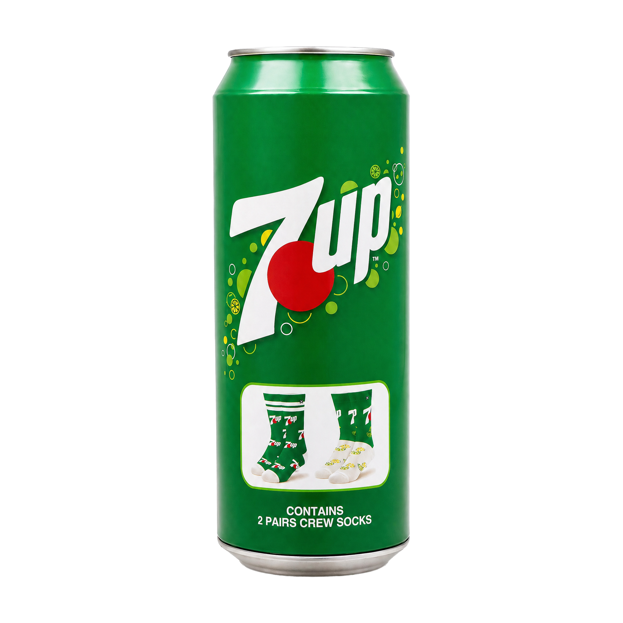 ODDMART 7UP Crew Socks 2-Pack