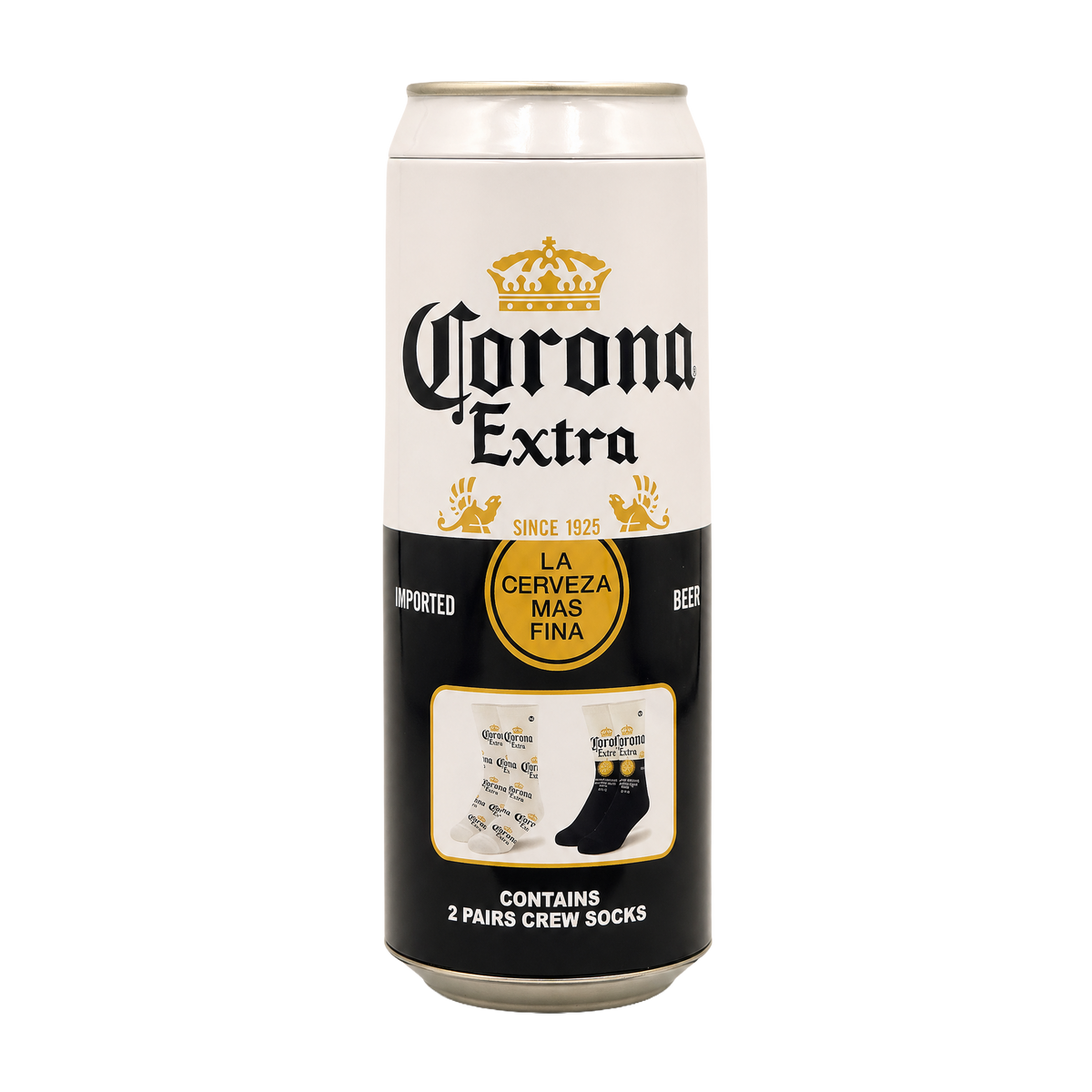 ODDMART Corona Crew Socks 2-Pack