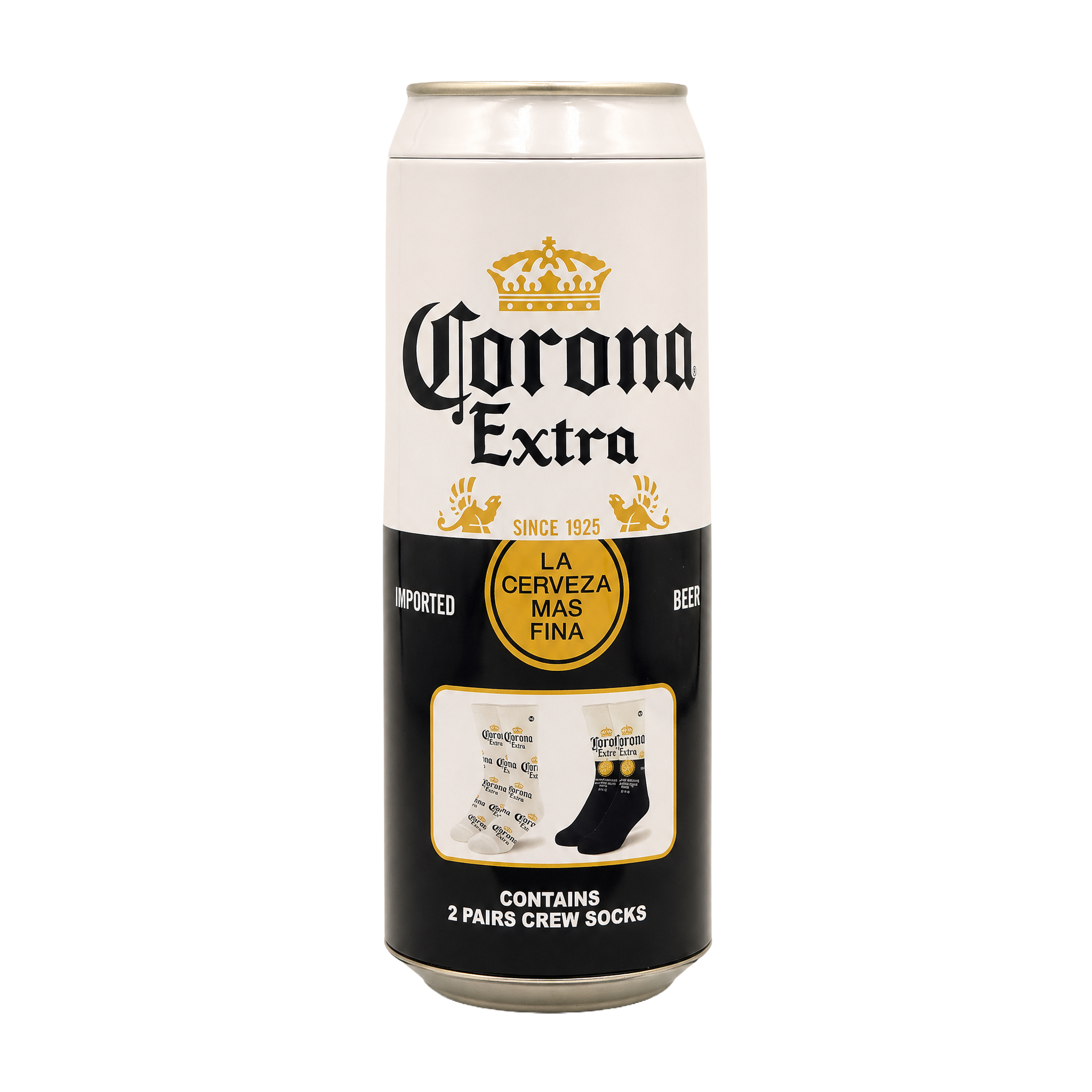 ODDMART Corona Crew Socks 2-Pack
