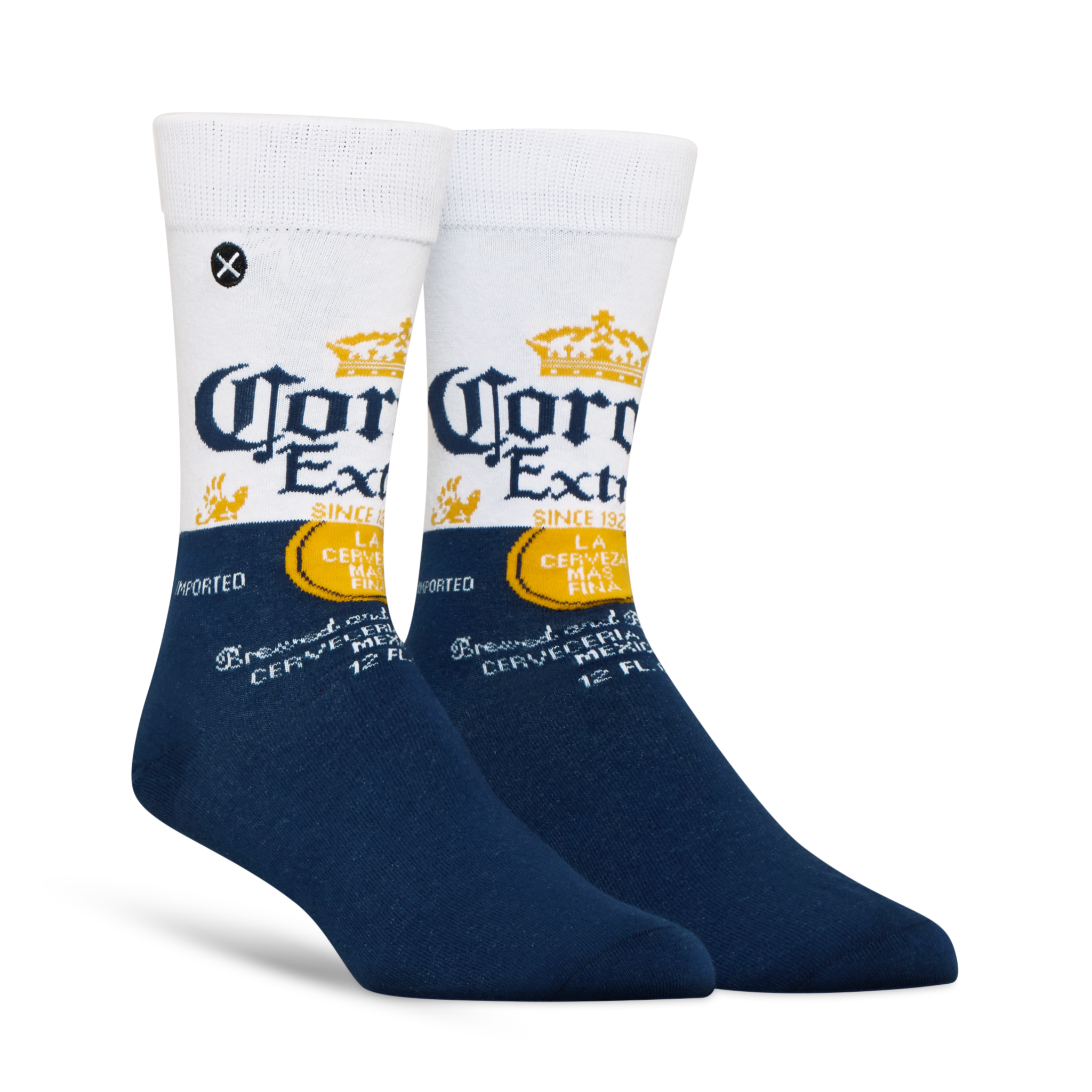 ODDMART Corona Crew Socks 2-Pack