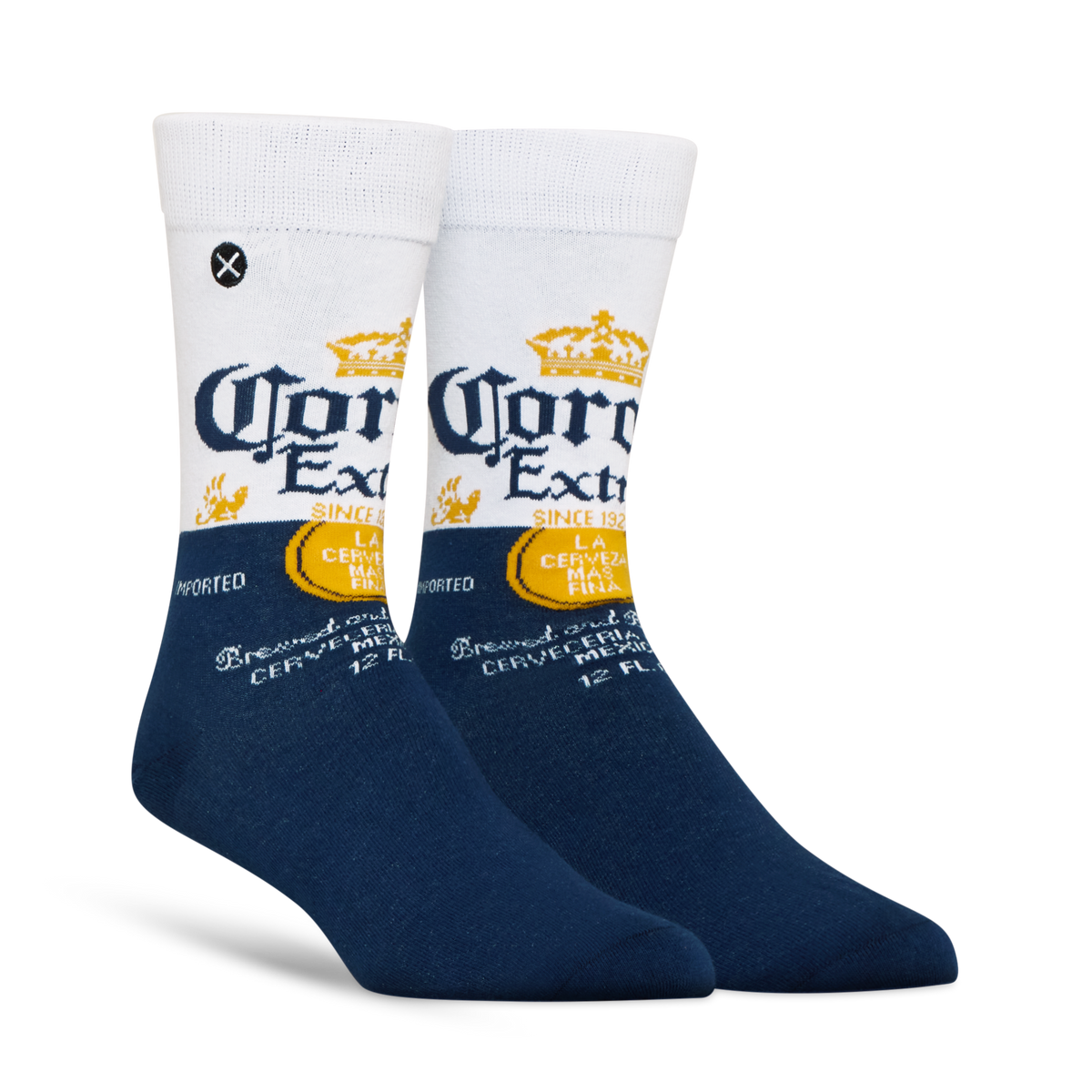ODDMART Corona Crew Socks 2-Pack