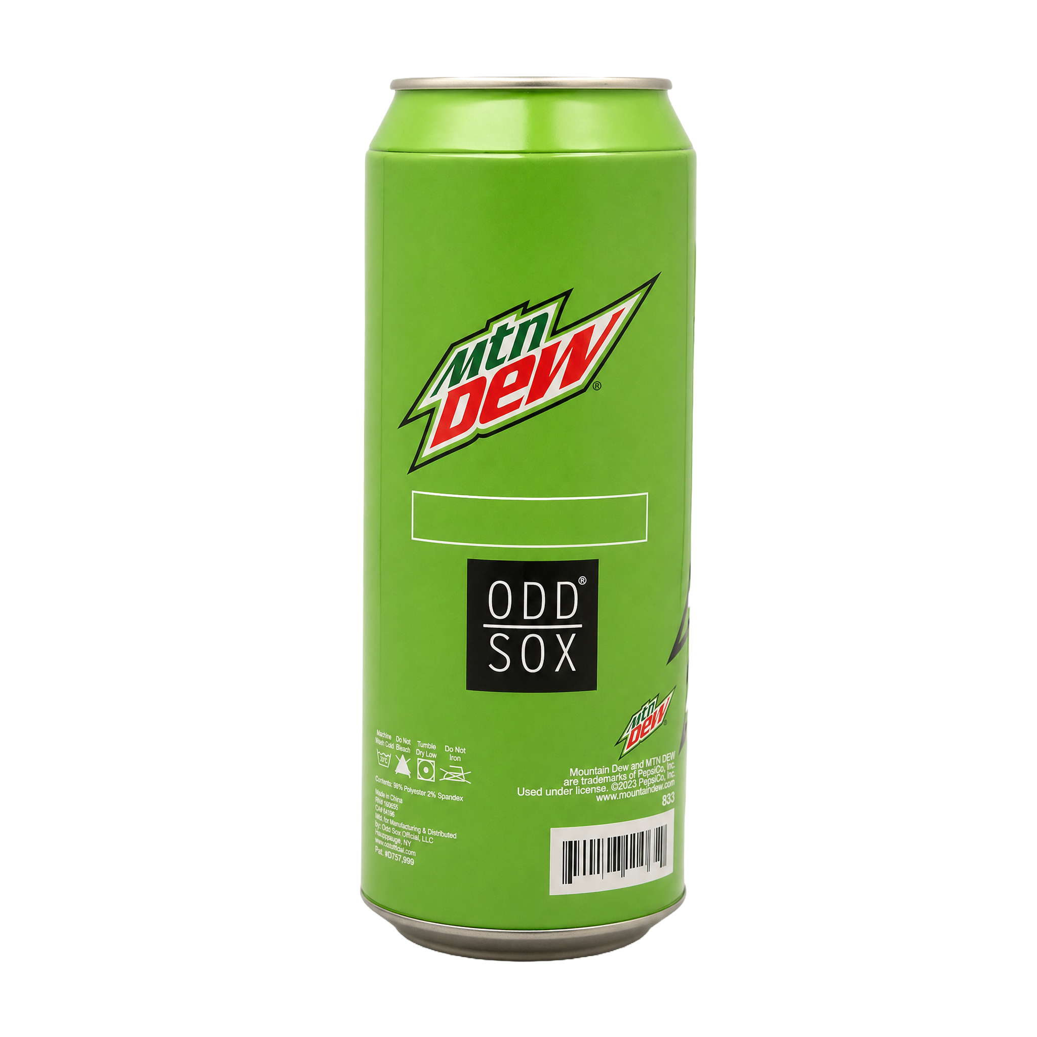 ODDMART Mountain Dew Crew Socks 2-Pack