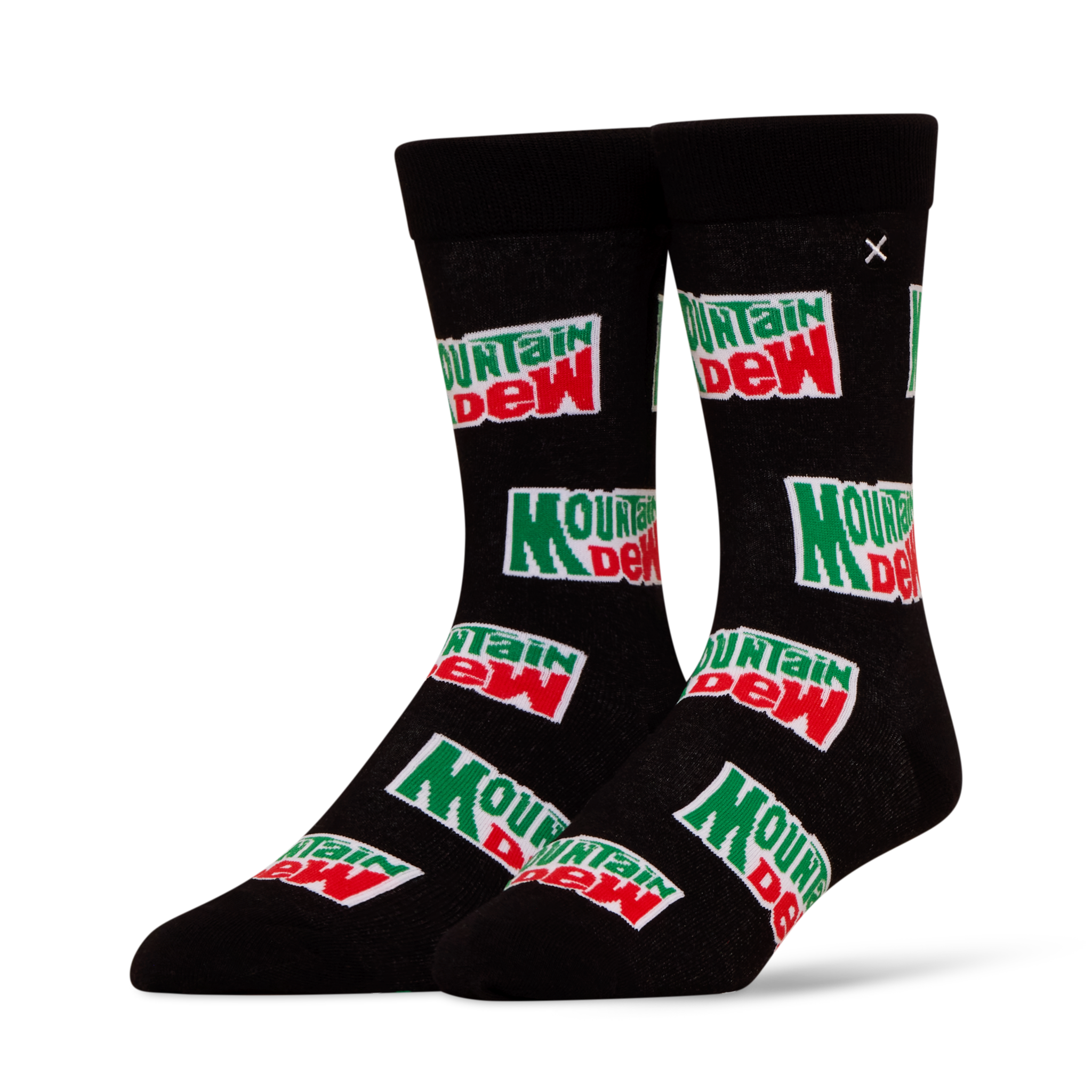 ODDMART Mountain Dew Crew Socks 2-Pack