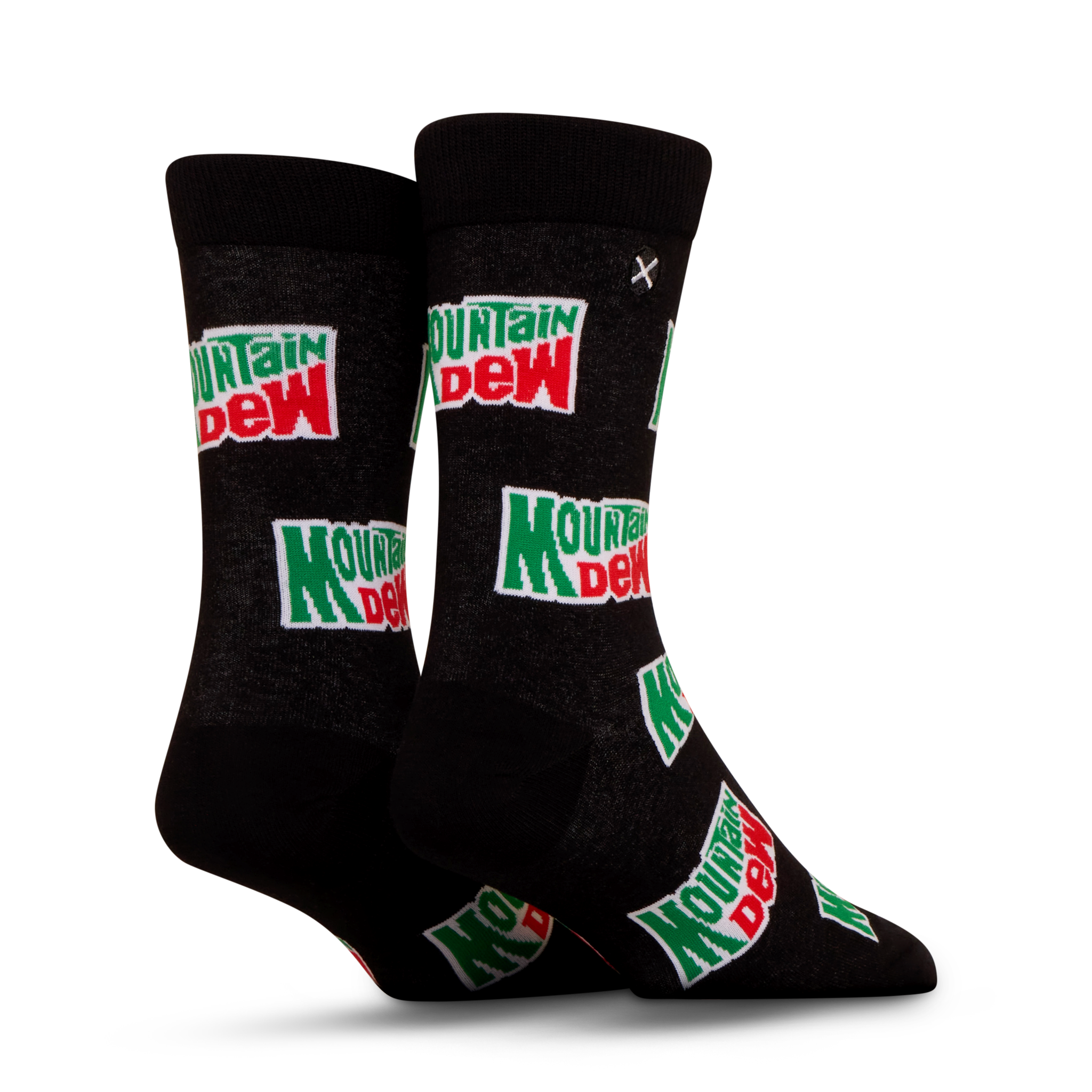 ODDMART Mountain Dew Crew Socks 2-Pack