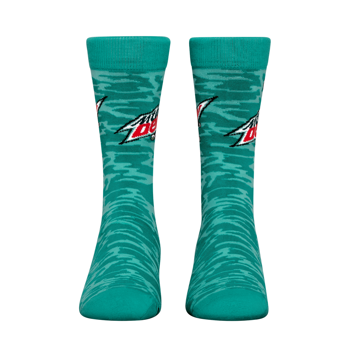 ODDMART Mountain Dew Baja Blast Crew Socks 2-Pack